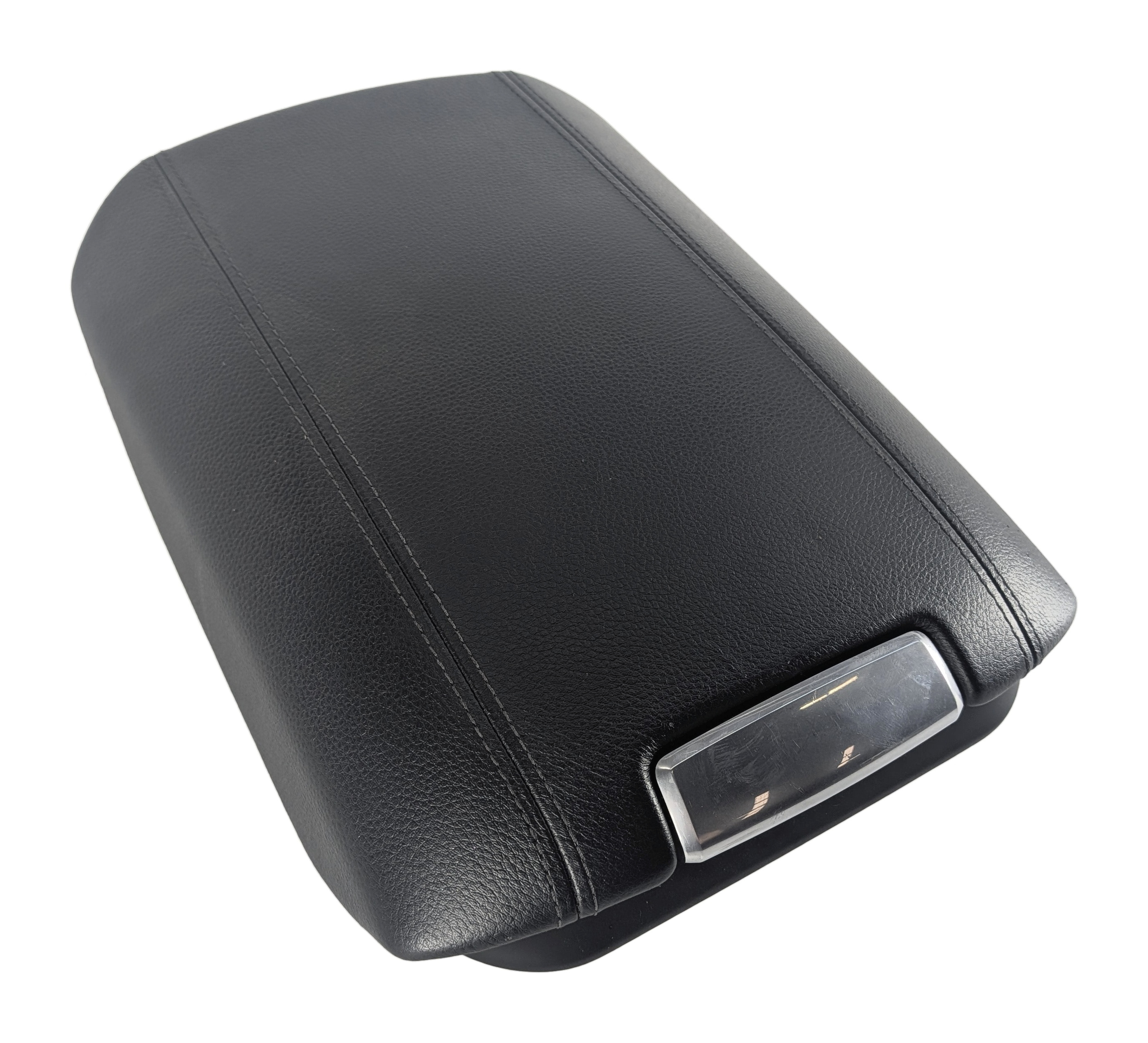 11-18 PORSCHE CAYENNE (958 970 G1) CENTER CONSOLE ARMREST STORAGE LID (Black) — exact item pictured