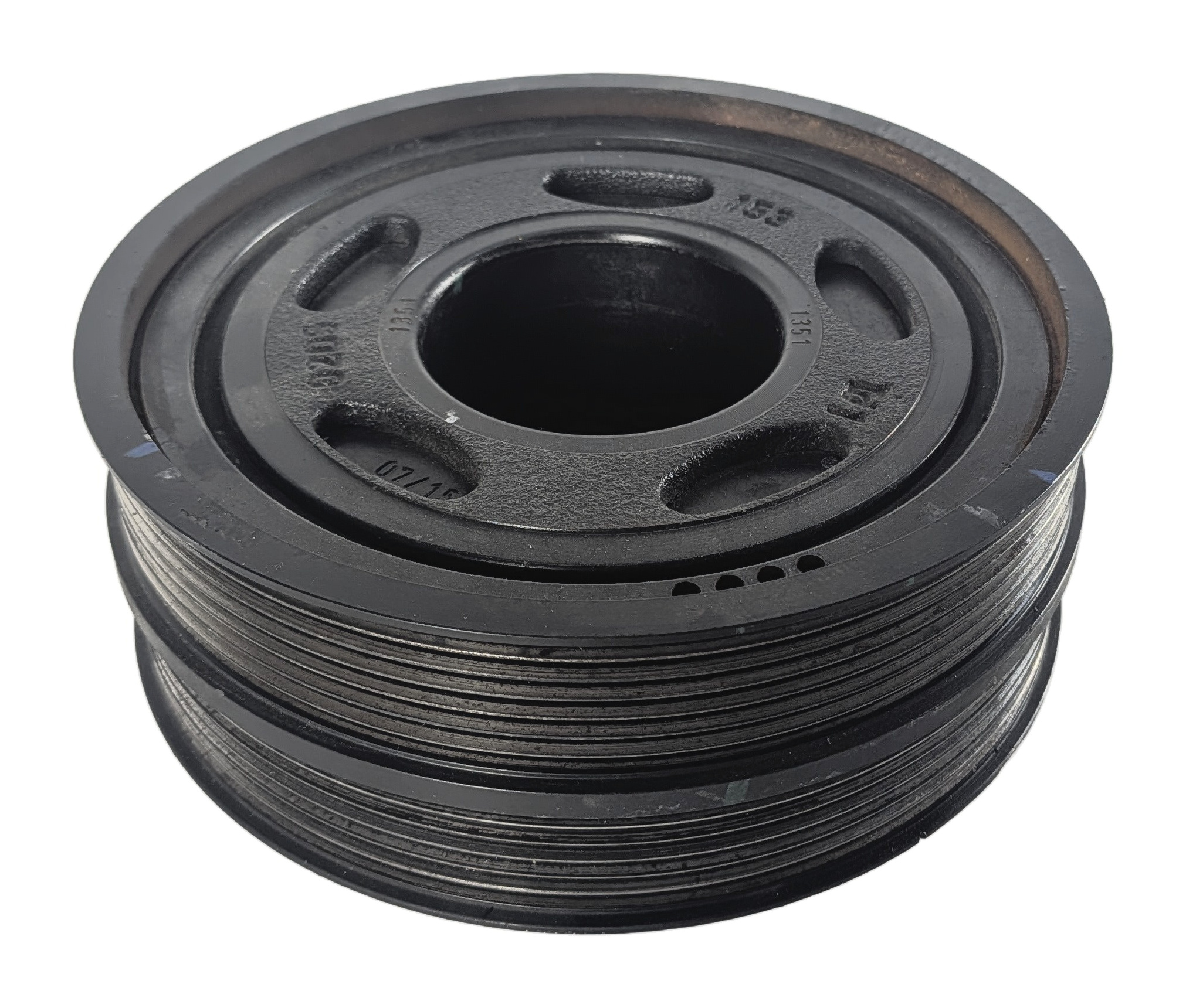 2011-2018 PORSCHE CAYENNE PANAMERA (958 970 G1) 3.0L HARMONIC BALANCER PULLEY — exact item pictured