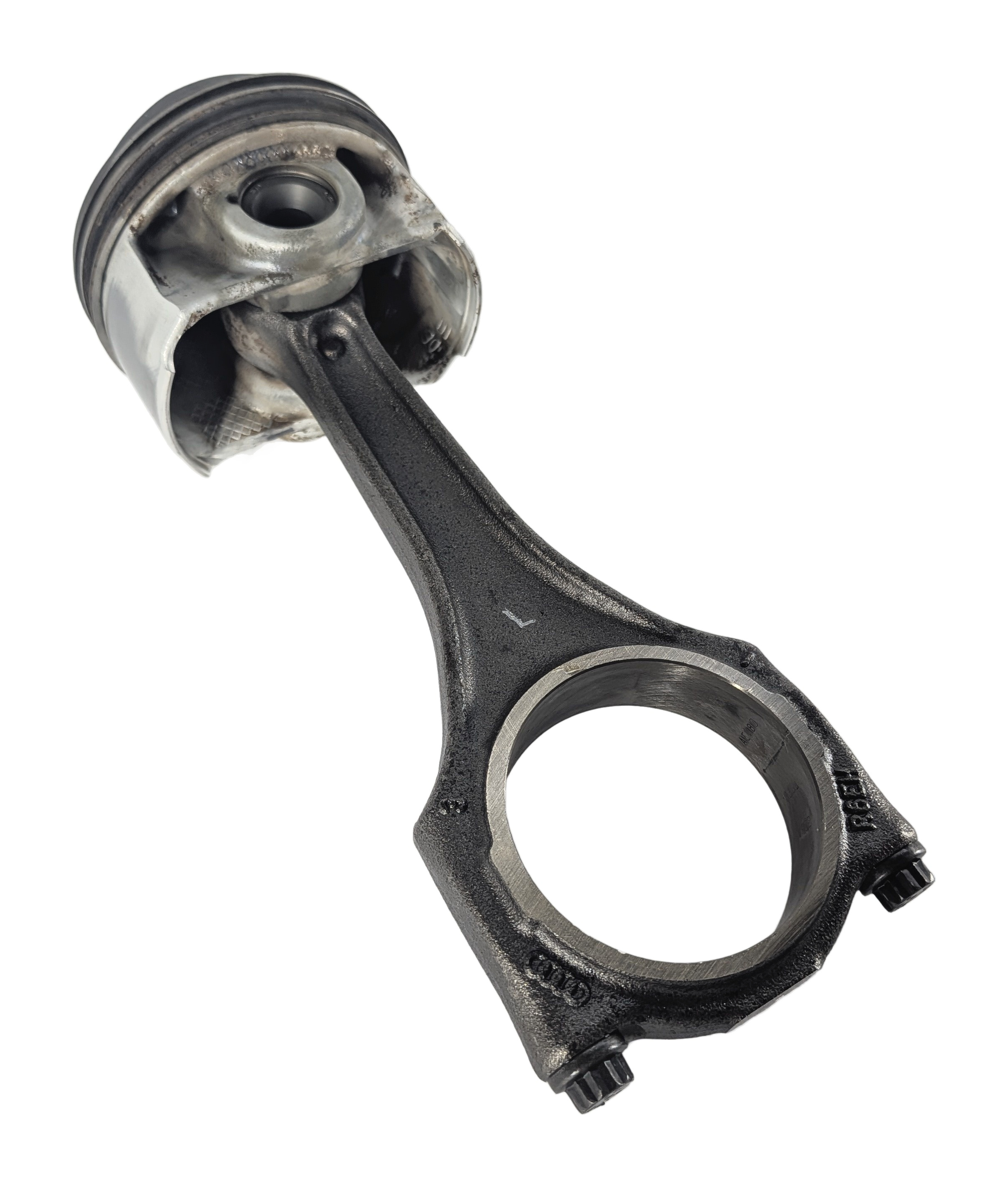 11-18 PORSCHE CAYENNE PANAMERA (958 970) 3.0L HYBRID LEFT ENGINE PISTON w/ ROD — exact item pictured