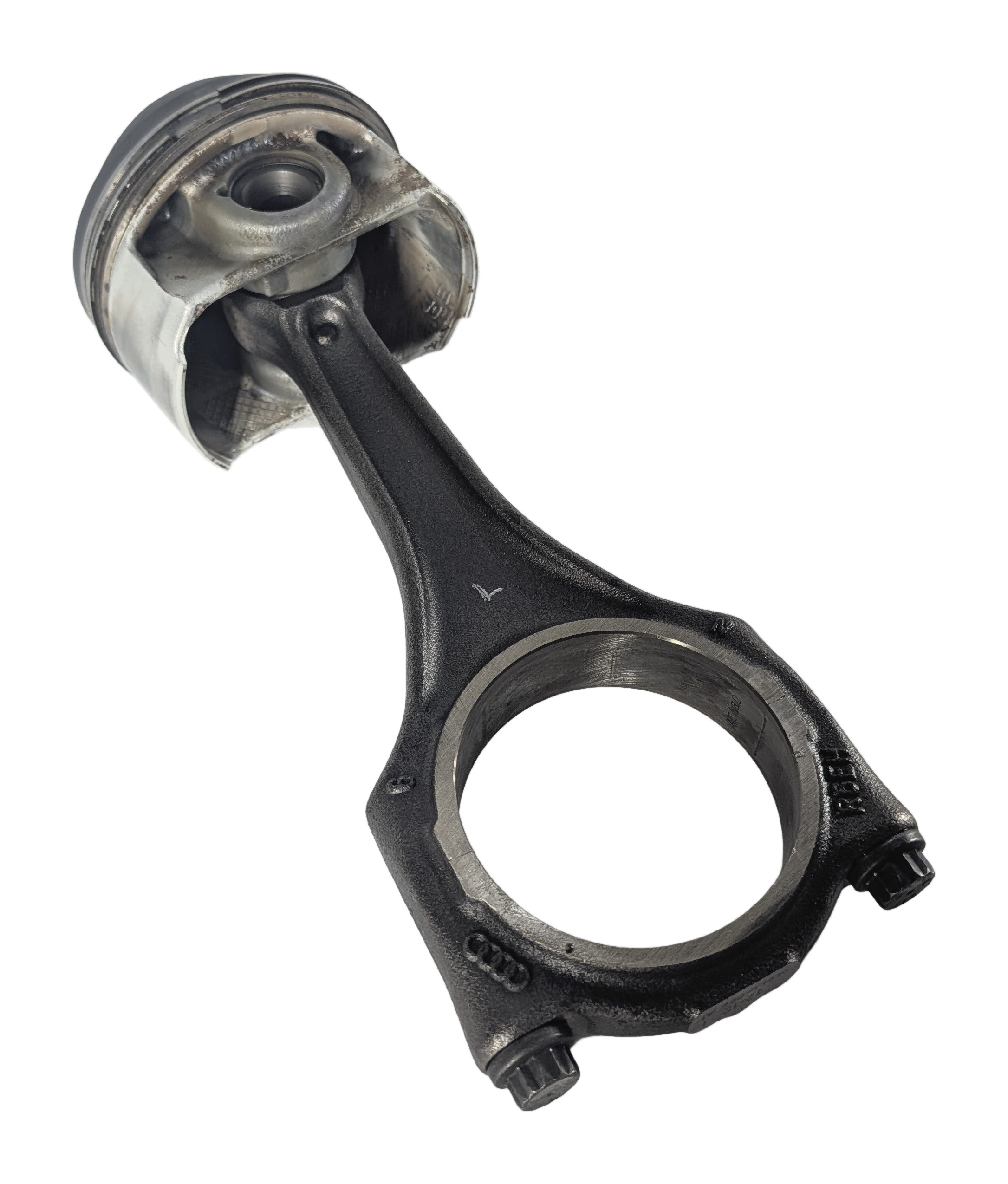 11-18 PORSCHE CAYENNE PANAMERA (958 970) 3.0L HYBRID LEFT ENGINE PISTON w/ ROD — exact item pictured