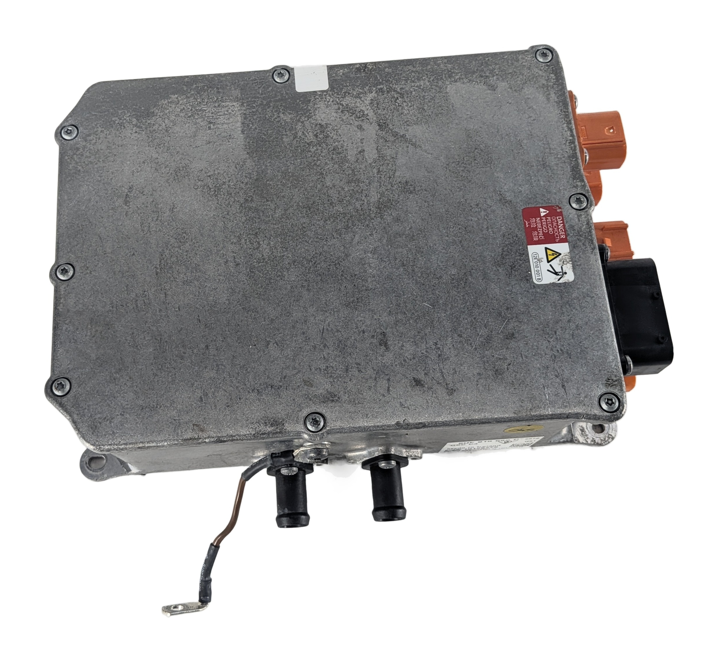 2016 PORSCHE CAYENNE (958) HYBRID HV HIGH VOLTAGE ONBOARD BATTERY CHARGER MODULE — exact item pictured