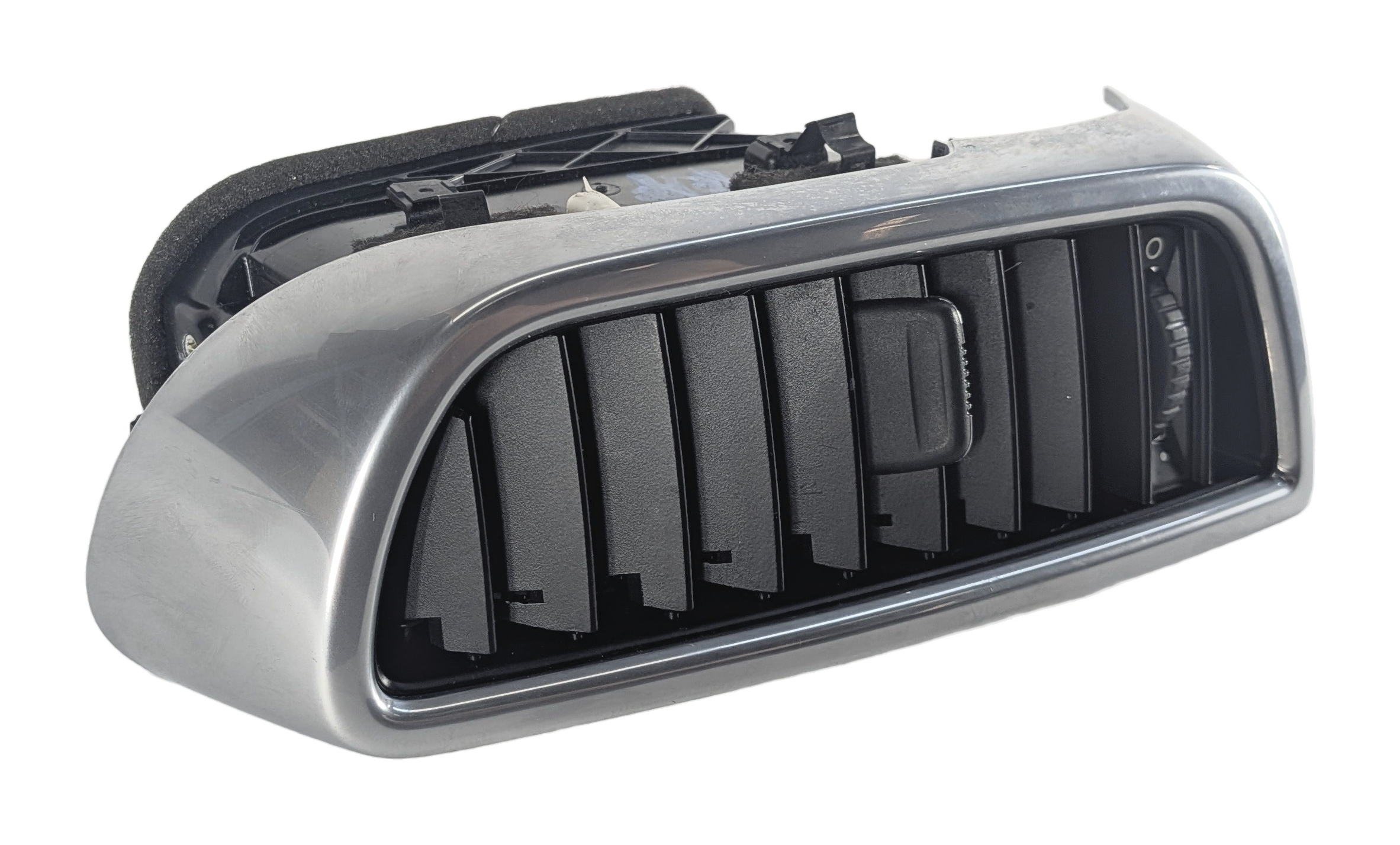 2016 PORSCHE CAYENNE (958) FRONT CENTER RIGHT DASH HEAT AIR AC VENT (Silver) — exact item pictured