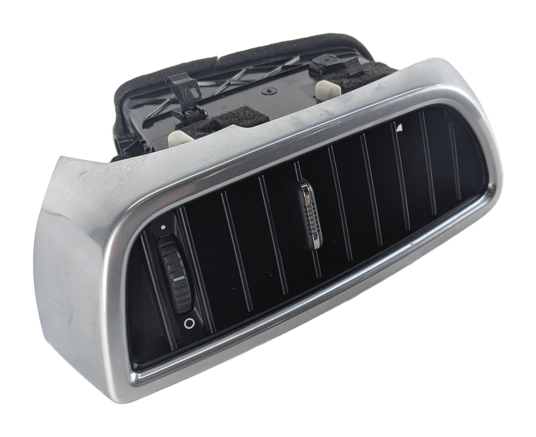 2016 PORSCHE CAYENNE (958) FRONT CENTER LEFT DASH HEAT AIR AC VENT (Silver) — exact item pictured