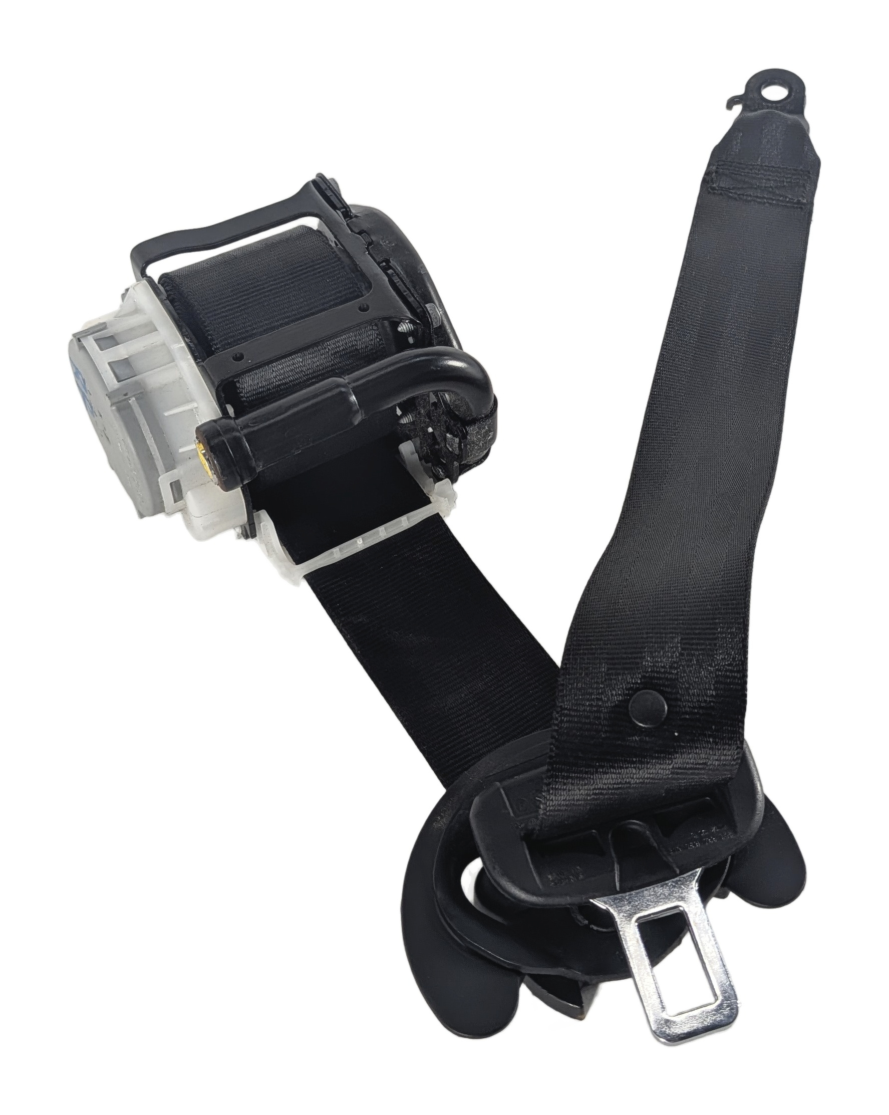 2016 PORSCHE CAYENNE (958) REAR RIGHT SEAT BELT SEATBELT RETRACTOR (Black) — exact item pictured