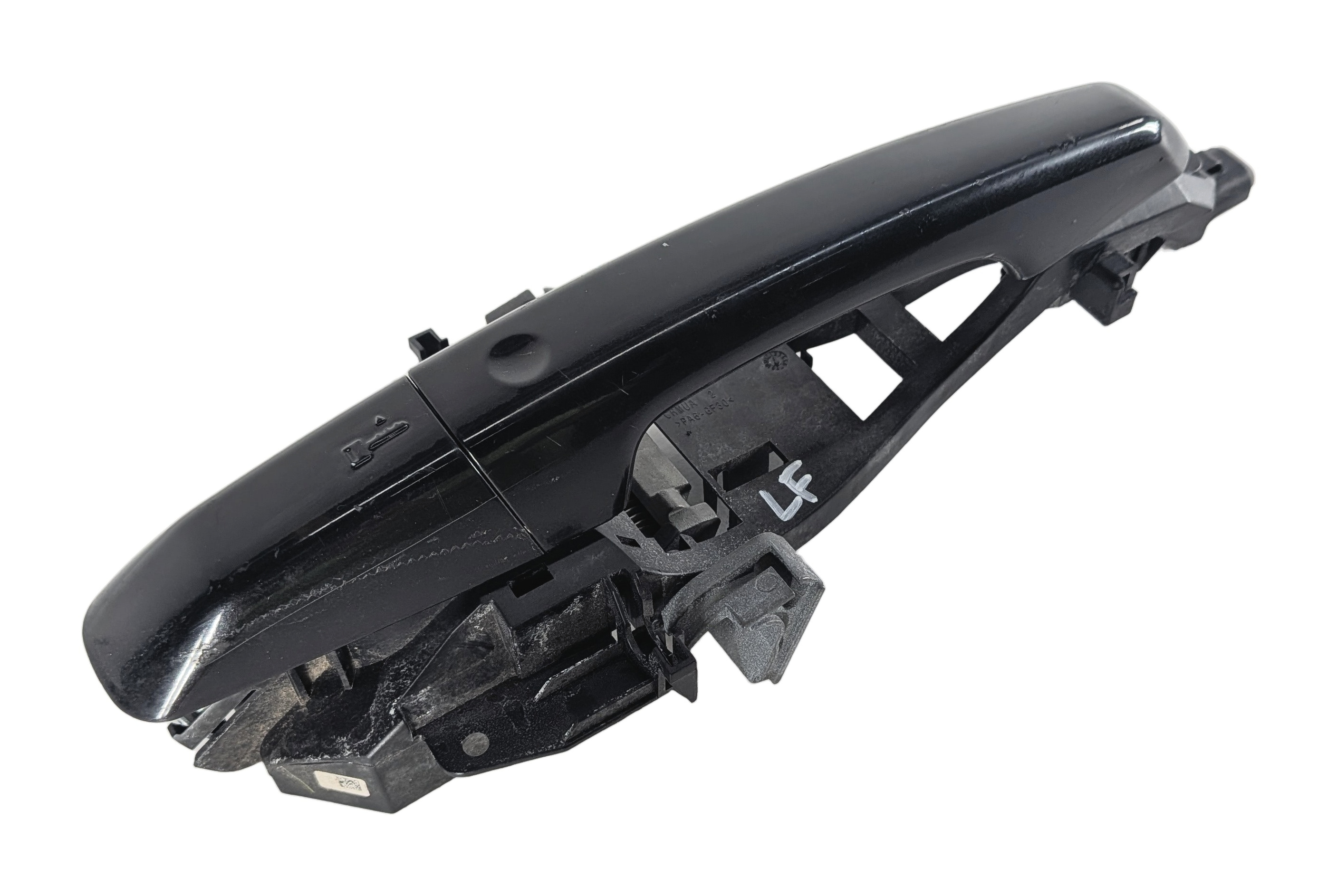 12-17 ROVER SPORT EVOQUE L405 L494 FRONT LEFT PASSIVE DOOR HANDLE (Black) — exact item pictured
