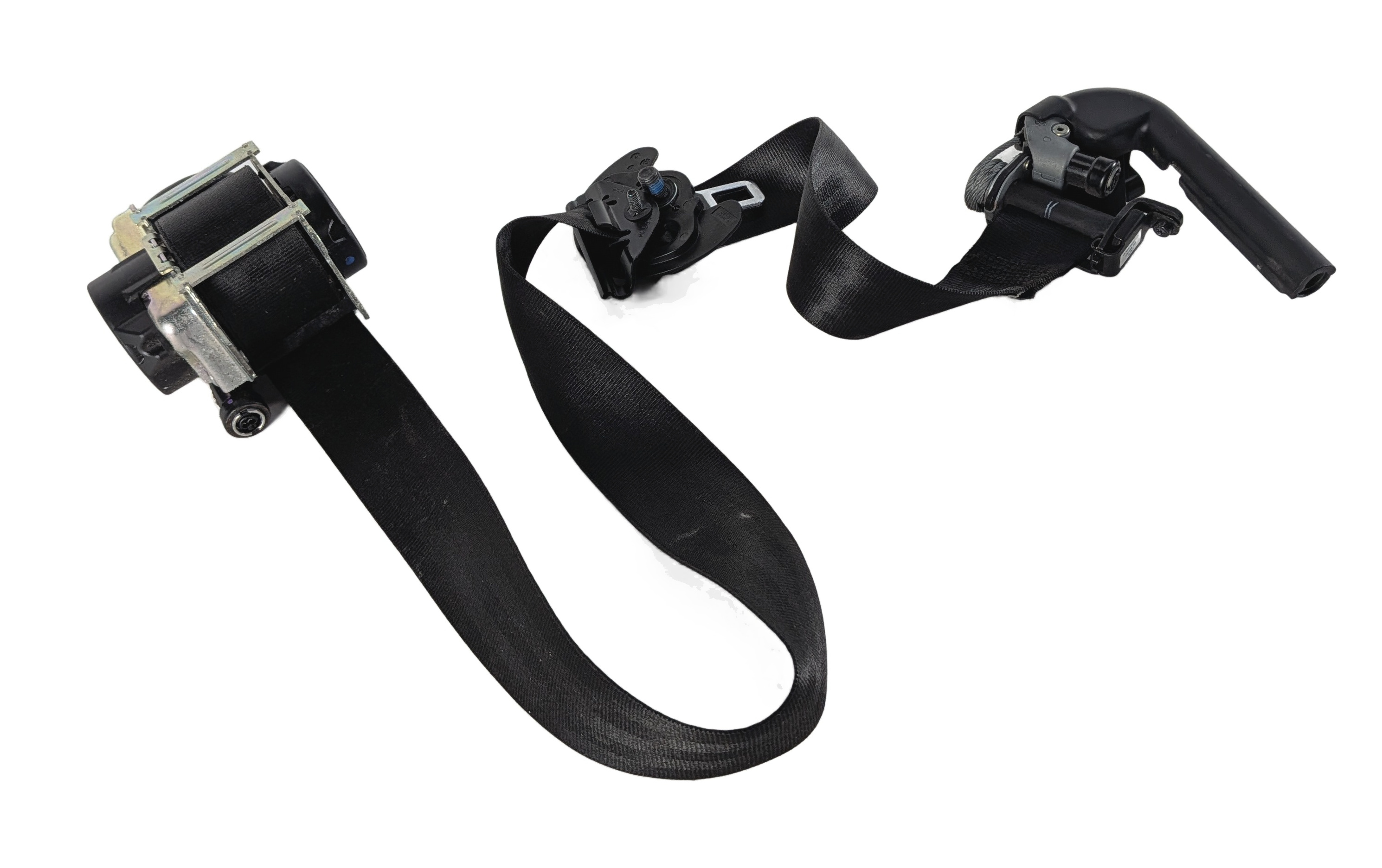 2014-2016 RANGE ROVER SPORT (L494) FRONT LEFT DRIVER SEATBELT RETRACTOR (Black) — exact item pictured