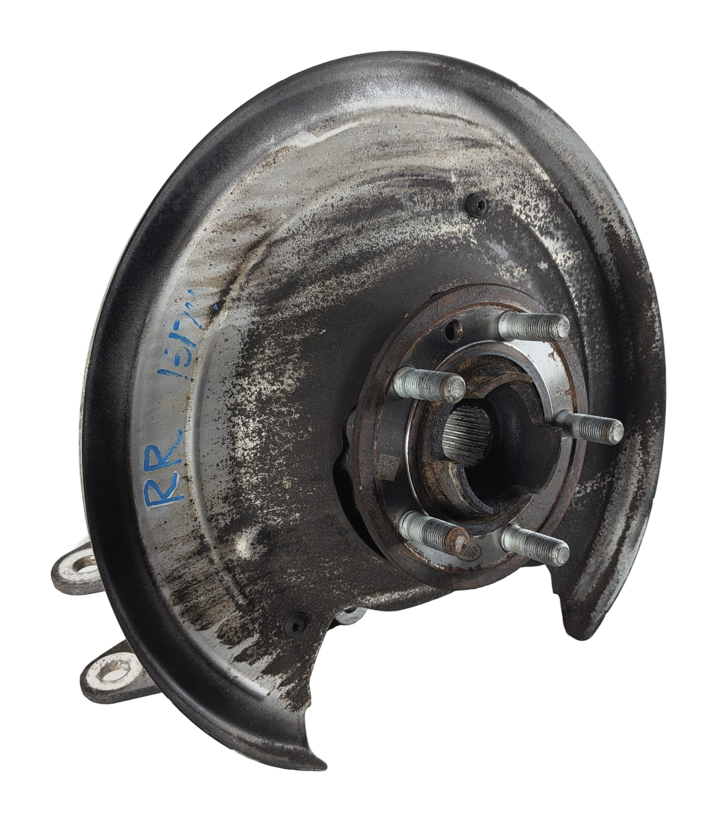 14-17 RANGE ROVER SPORT (L494) REAR RIGHT PASSENGER SPINDLE KNUCKLE WHEEL HUB — exact item pictured