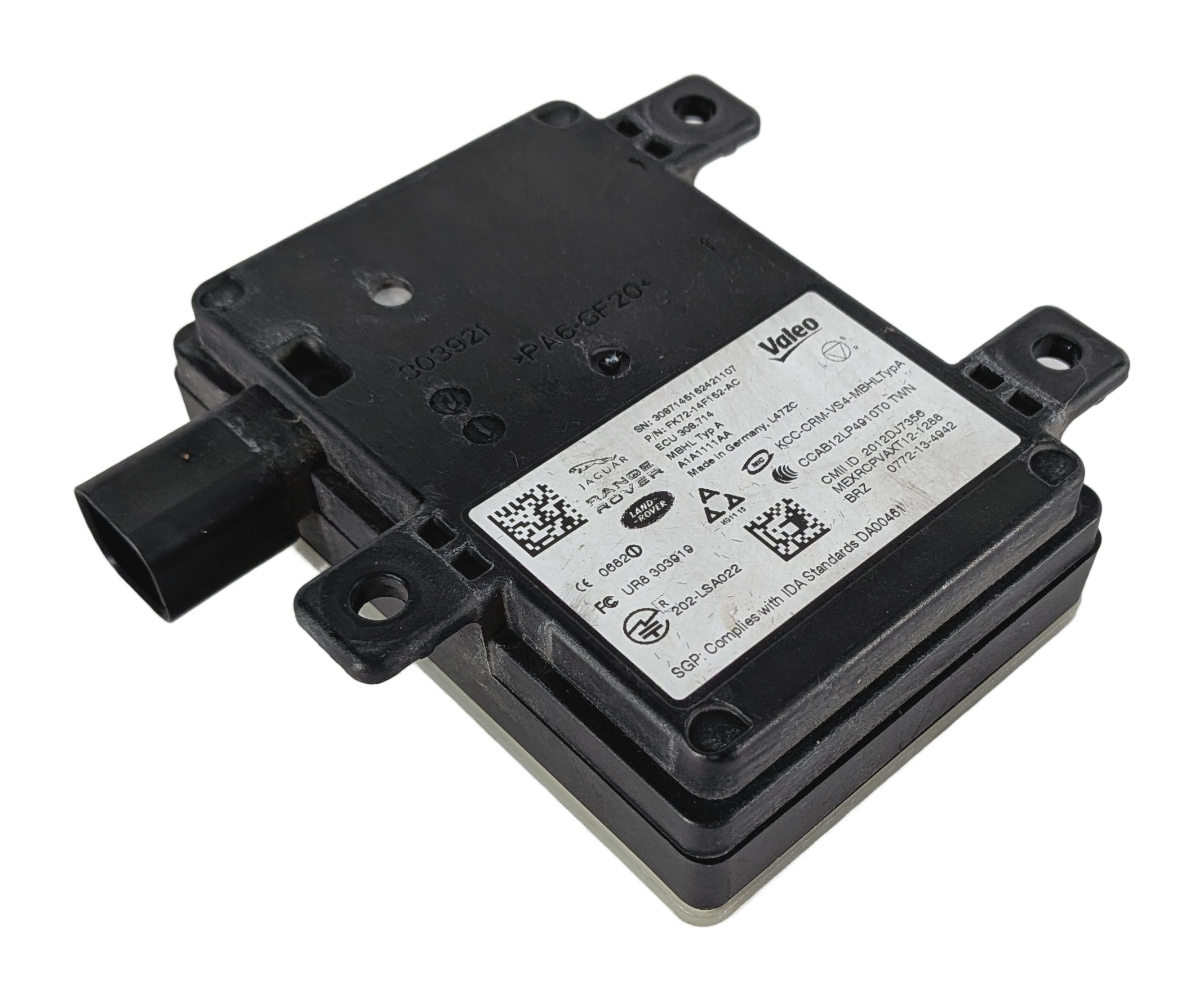 15-17 RANGE ROVER SPORT EVOQUE (L494 L538) REAR BLIND SPOT RADAR SENSOR MODULE — exact item pictured