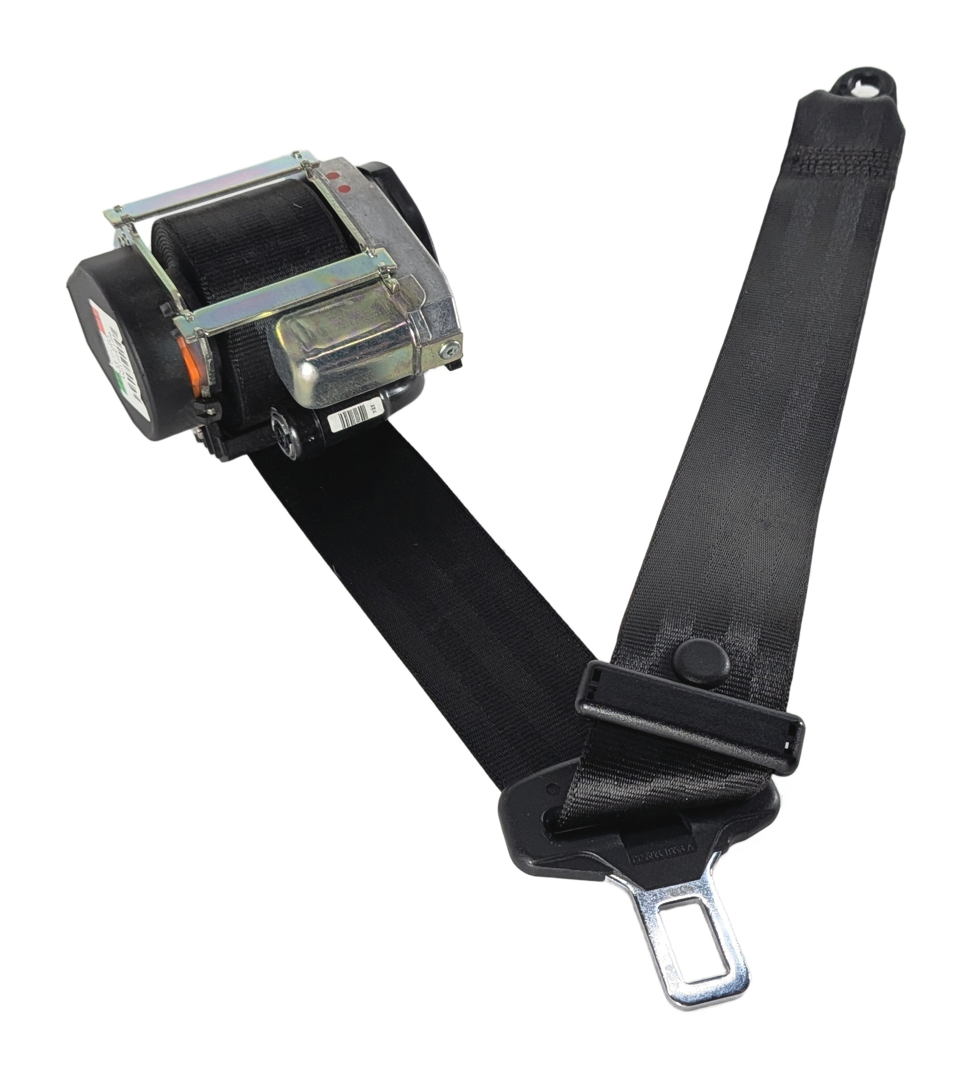 2016 RANGE ROVER SPORT (L494) REAR RIGHT OUTER SEAT SEATBELT RETRACTOR (Black) — exact item pictured