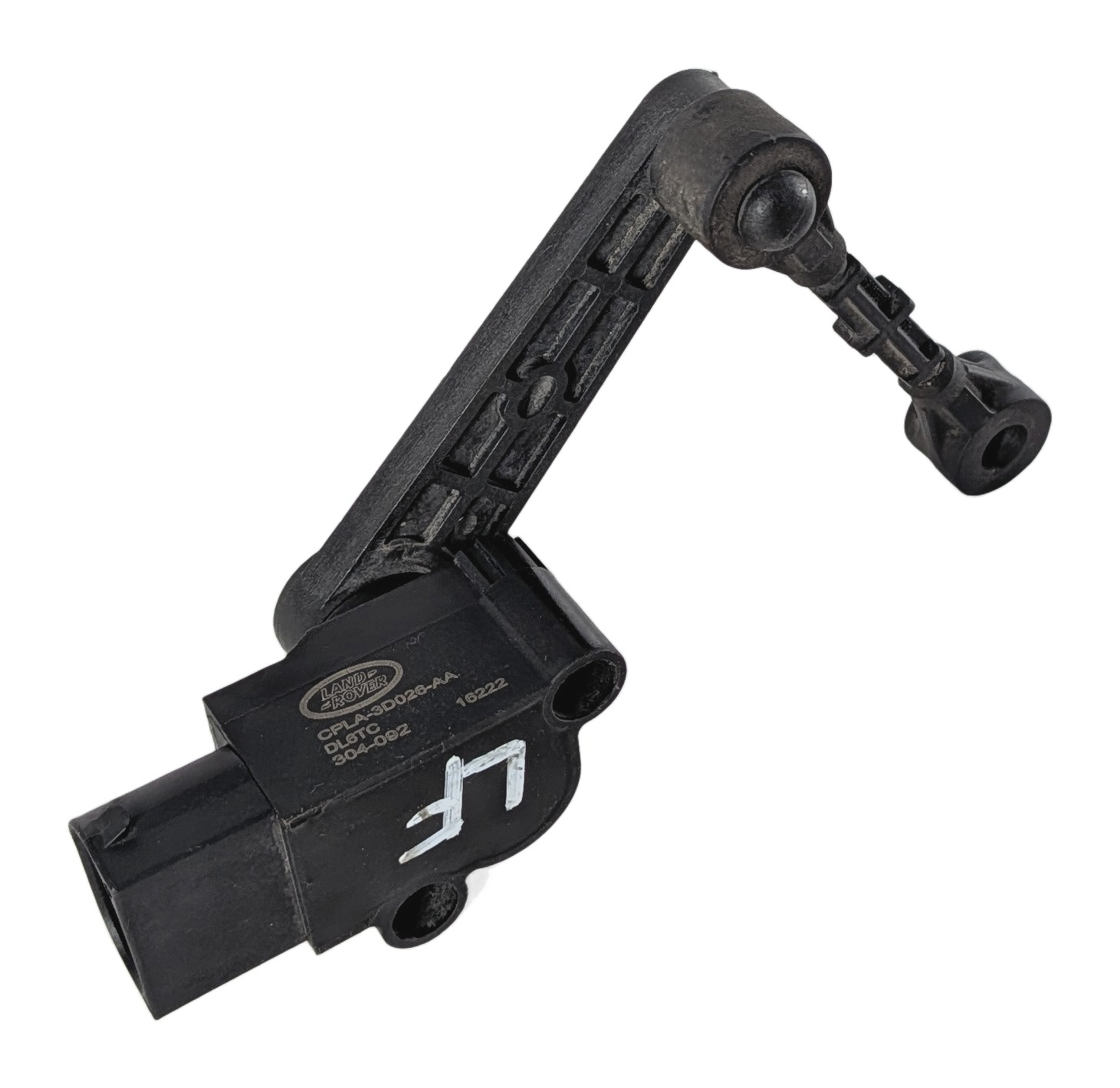 2016 RANGE ROVER SPORT (L494) FRONT LEFT AIR SUSPENSION RIDE HEIGHT LEVEL SENSOR — exact item pictured