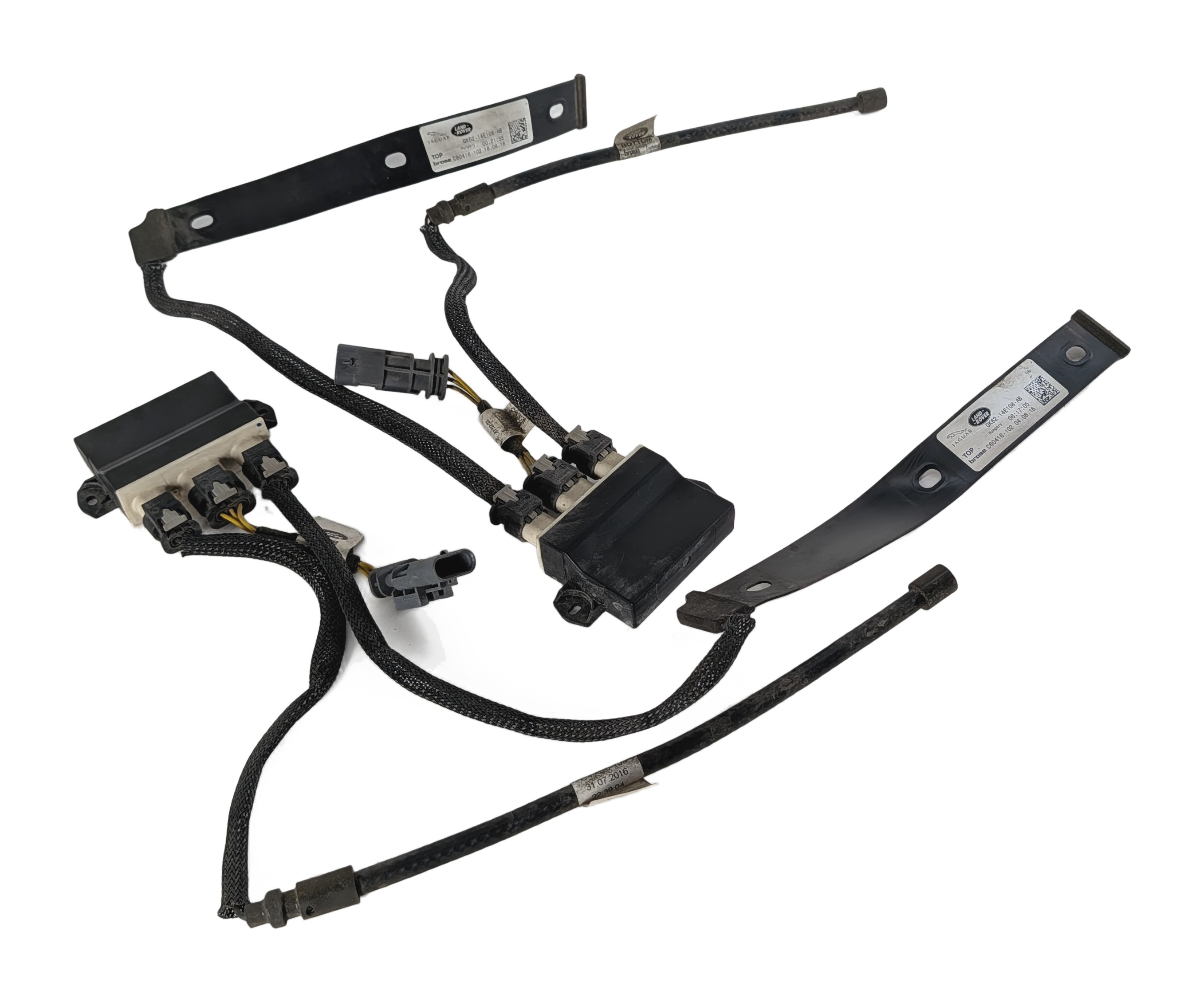 2016 RANGE ROVER SPORT (L494) REAR LIFTGATE HANDS FREE KICK SENSOR MODULE SET/2 — exact item pictured