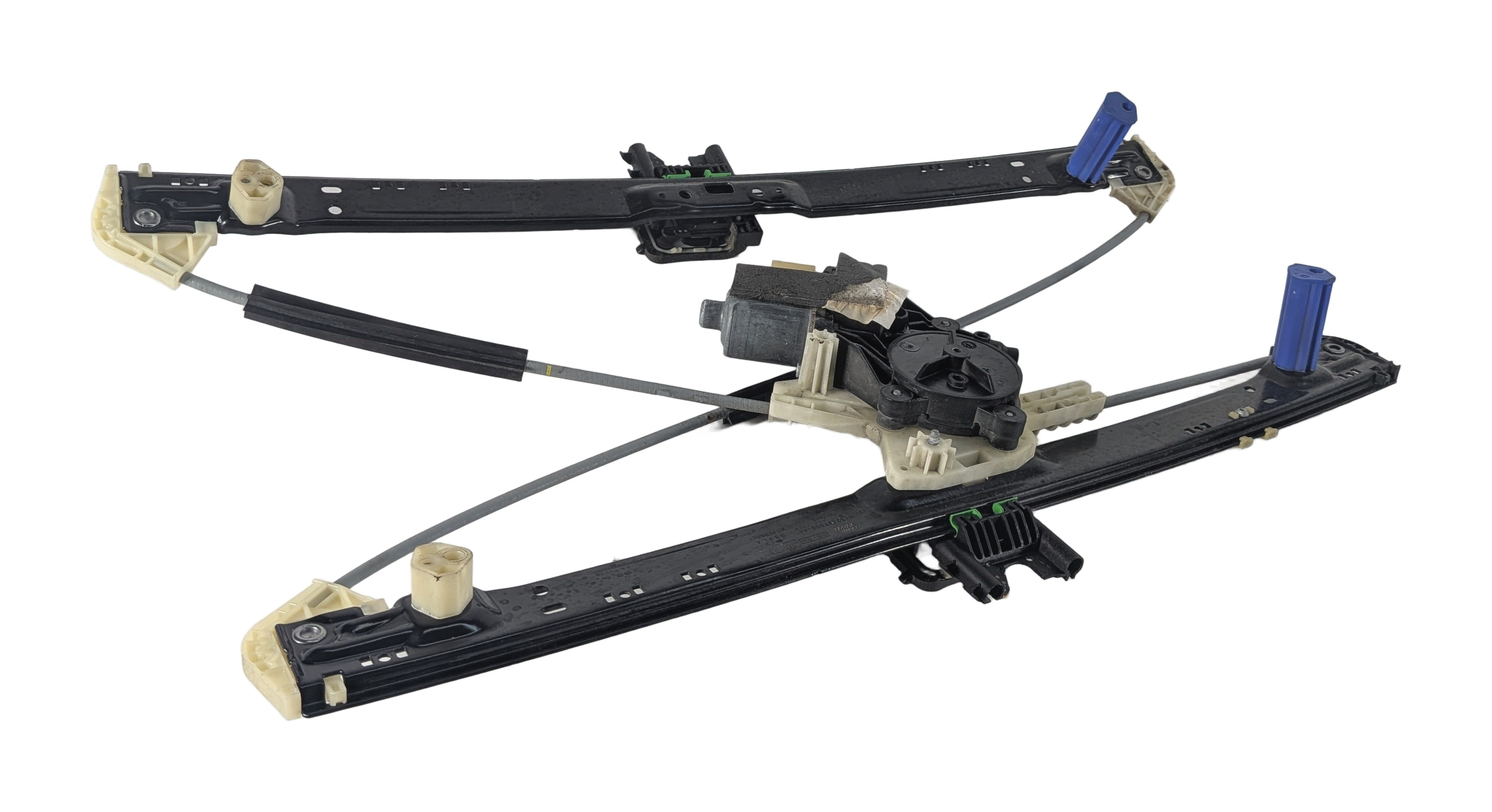 17-21 LAND ROVER DISCOVERY L462 REAR RIGHT DOOR WINDOW REGULATOR w/ MOTOR — exact item pictured