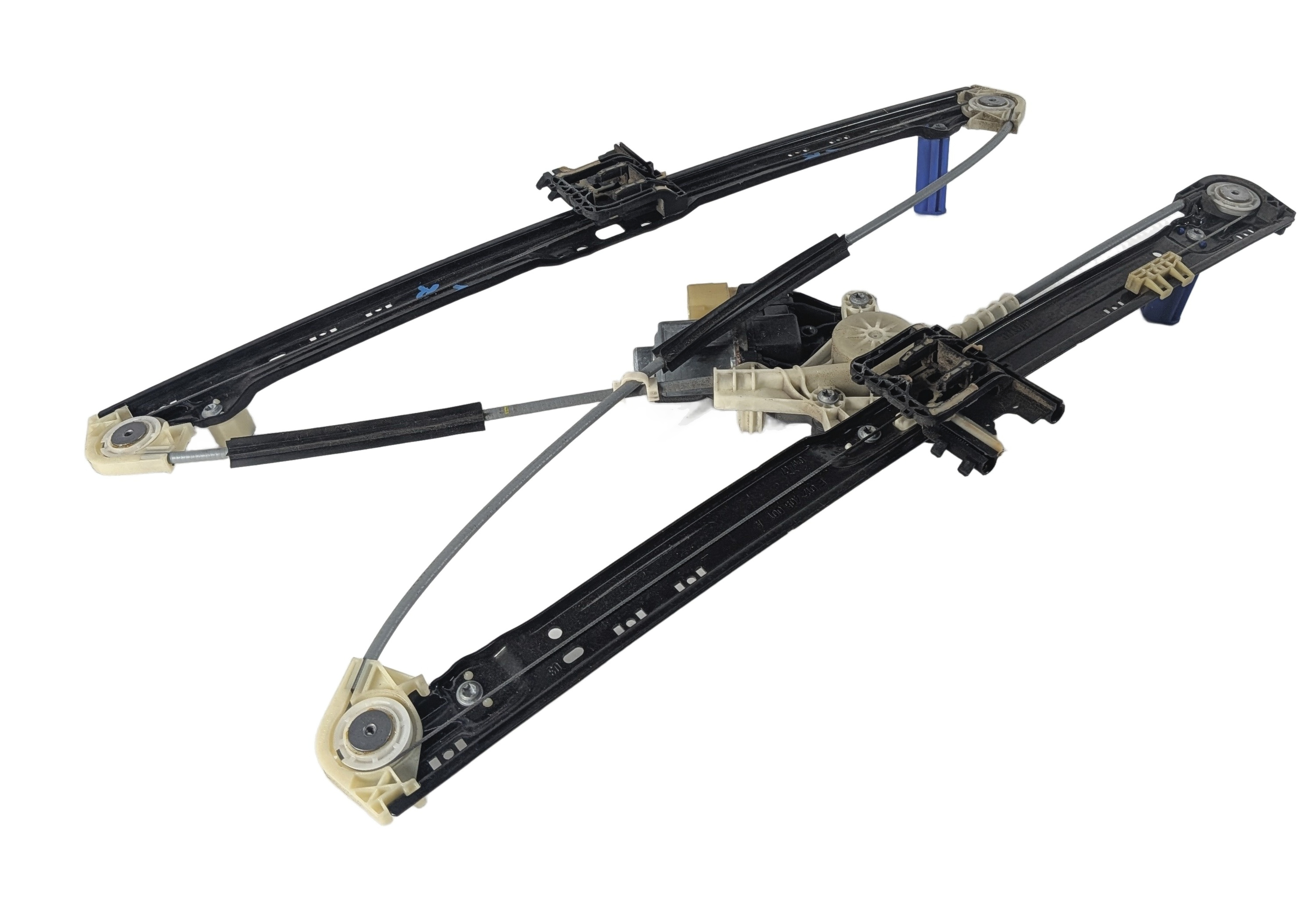 17-21 LAND ROVER DISCOVERY L462 REAR LEFT DOOR WINDOW REGULATOR w/ MOTOR — exact item pictured