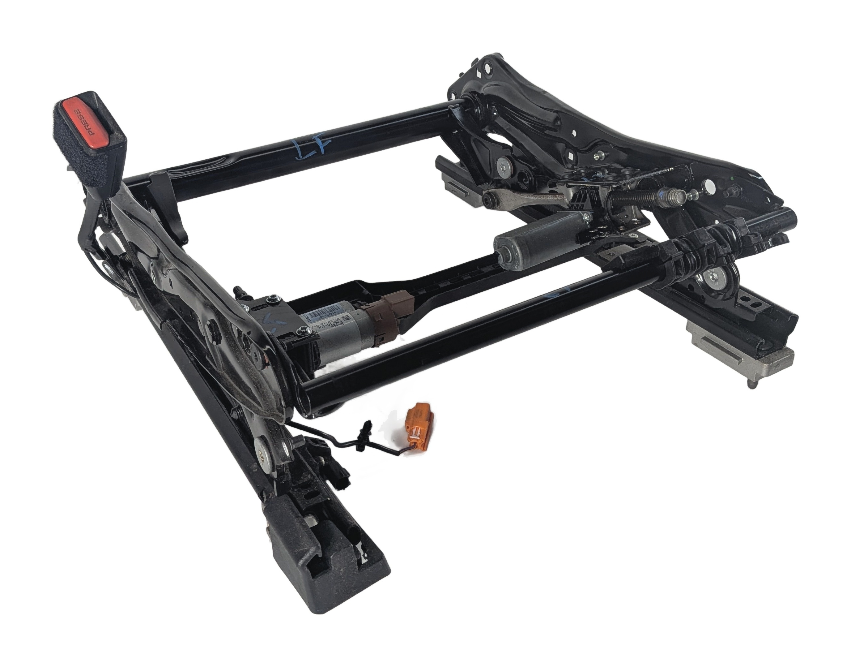 2017-2020 LAND ROVER DISCOVERY (L462) FRONT LEFT DRIVER SEAT TRACK w/MOTORS — exact item pictured