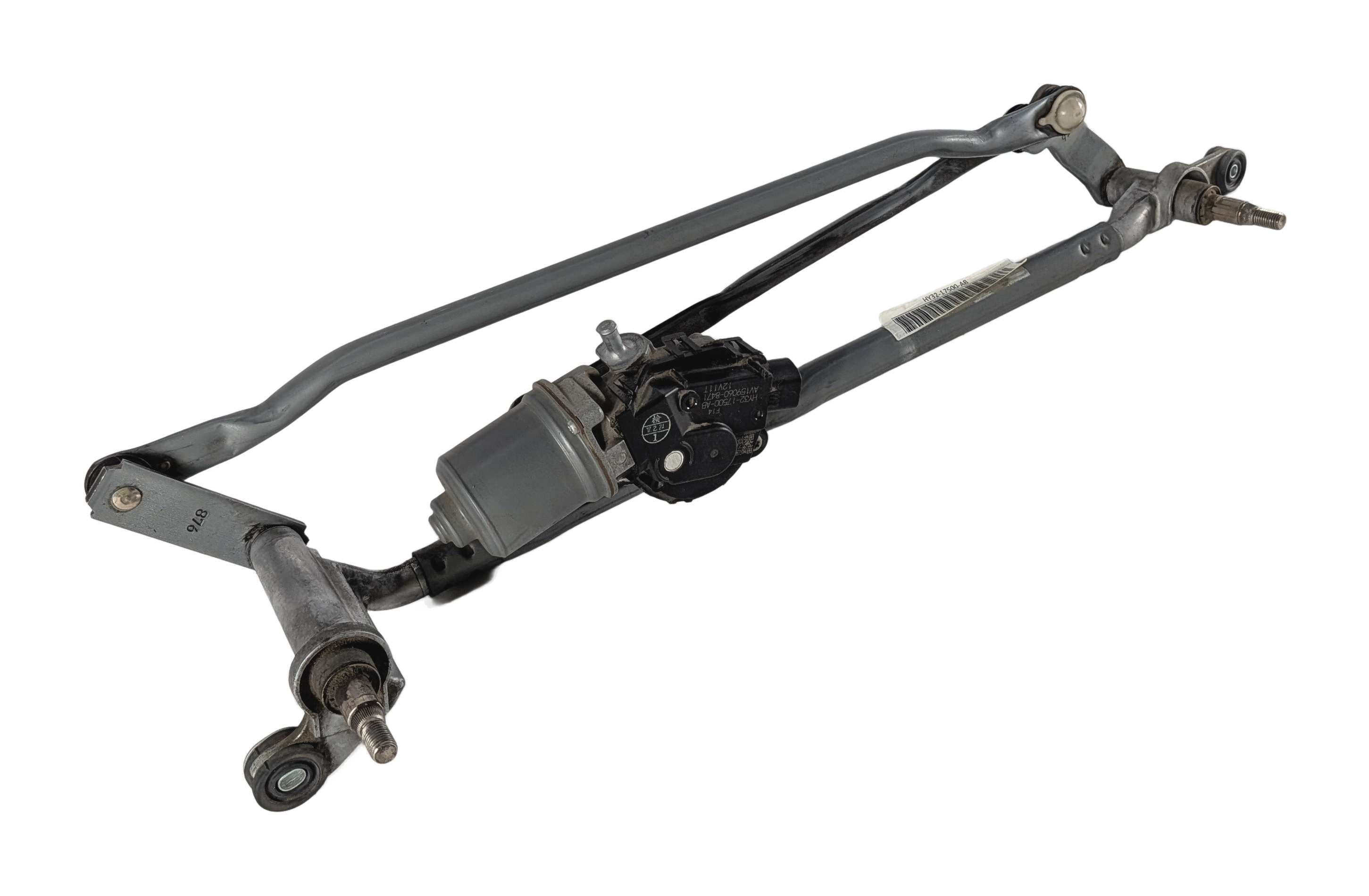 2017 LAND ROVER DISCOVERY (L462) FRONT WINDSHIELD WIPER TRANSMISSION w/MOTOR — exact item pictured