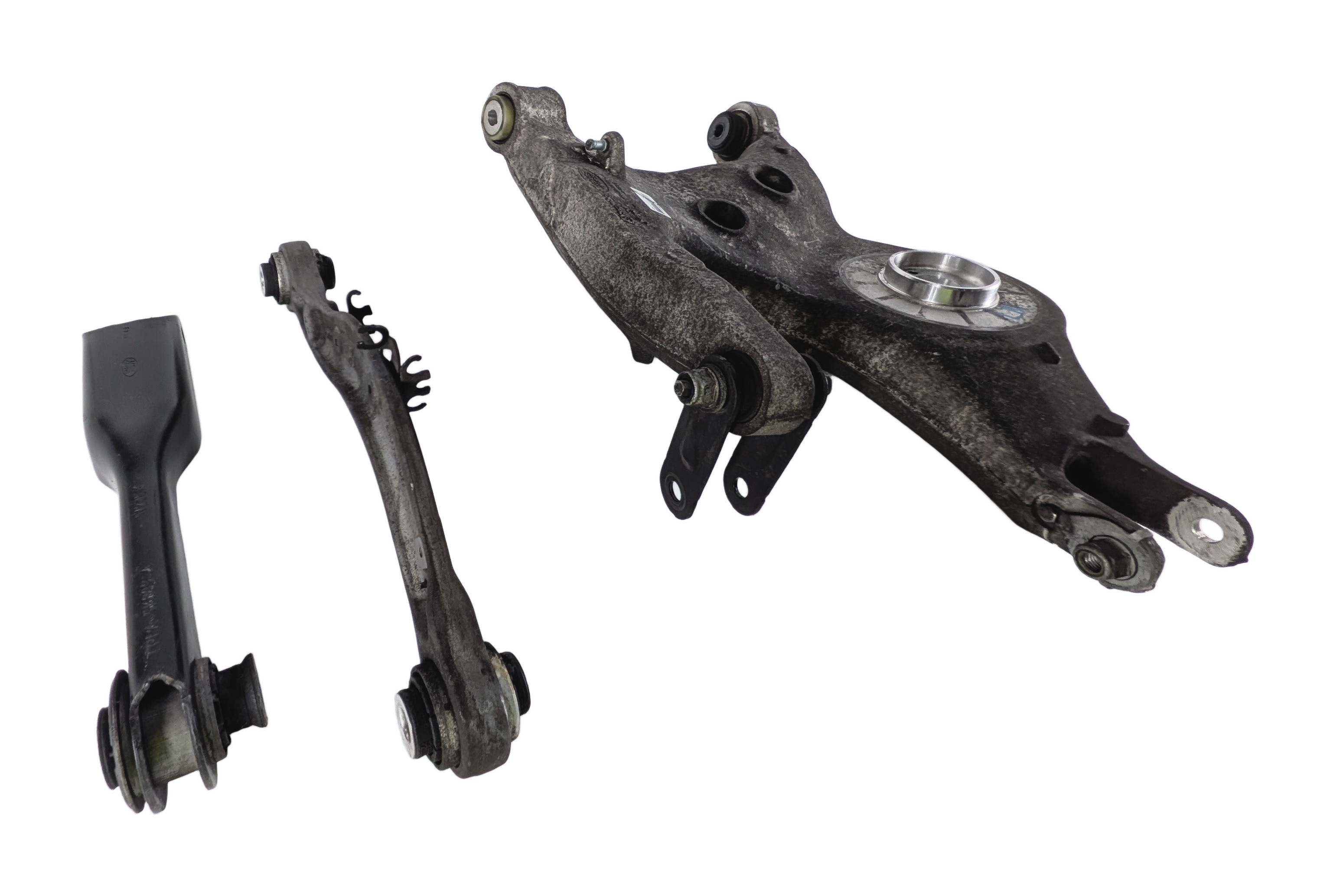 2017 LAND ROVER DISCOVERY (L462) REAR LEFT UPPER LOWER CONTROL ARM SET/3 — exact item pictured
