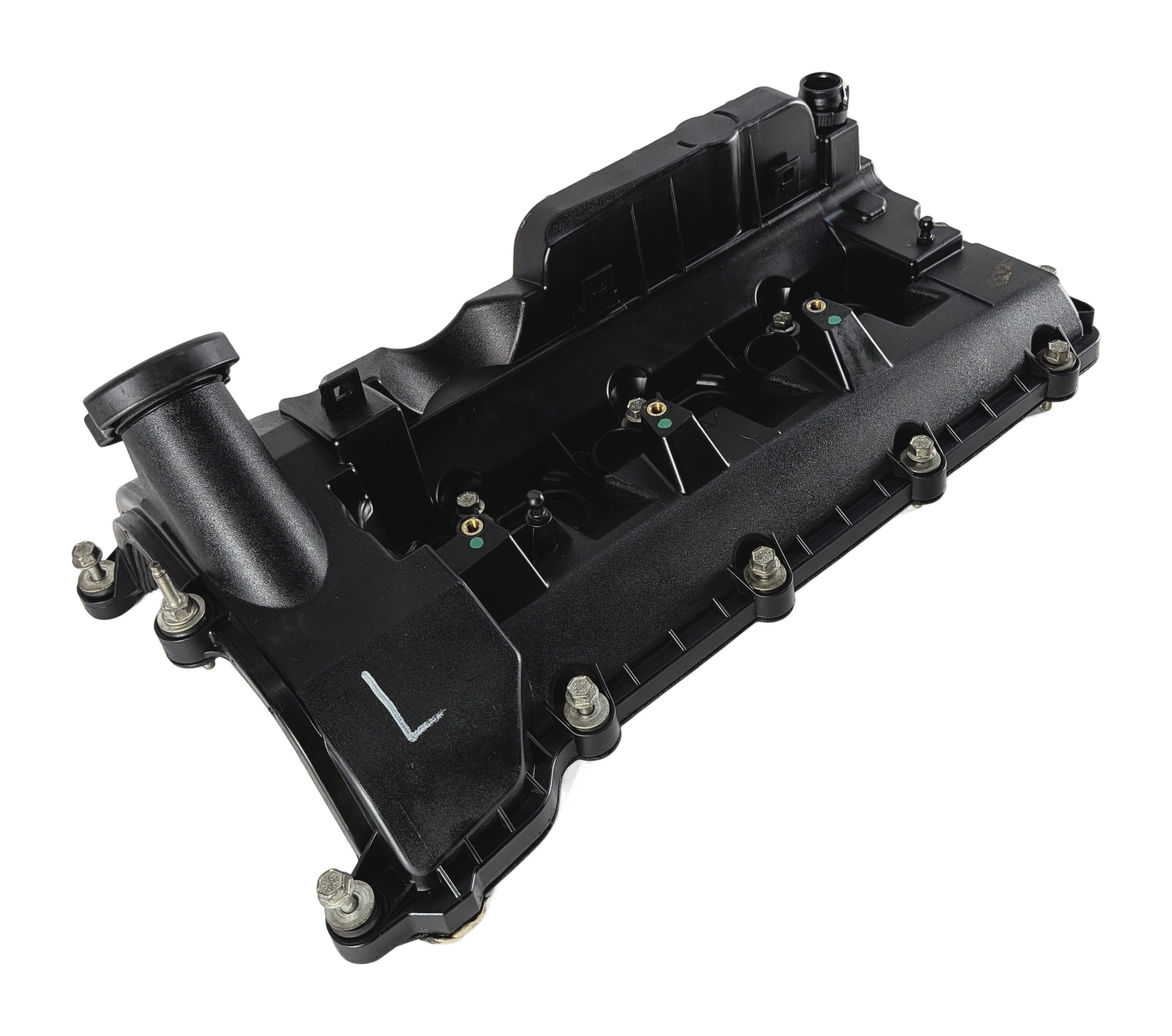 14-20 LR4 RANGE ROVER SPORT DISCOVERY L494 L462 3.0L AJ126 SC LEFT VALVE COVER — exact item pictured