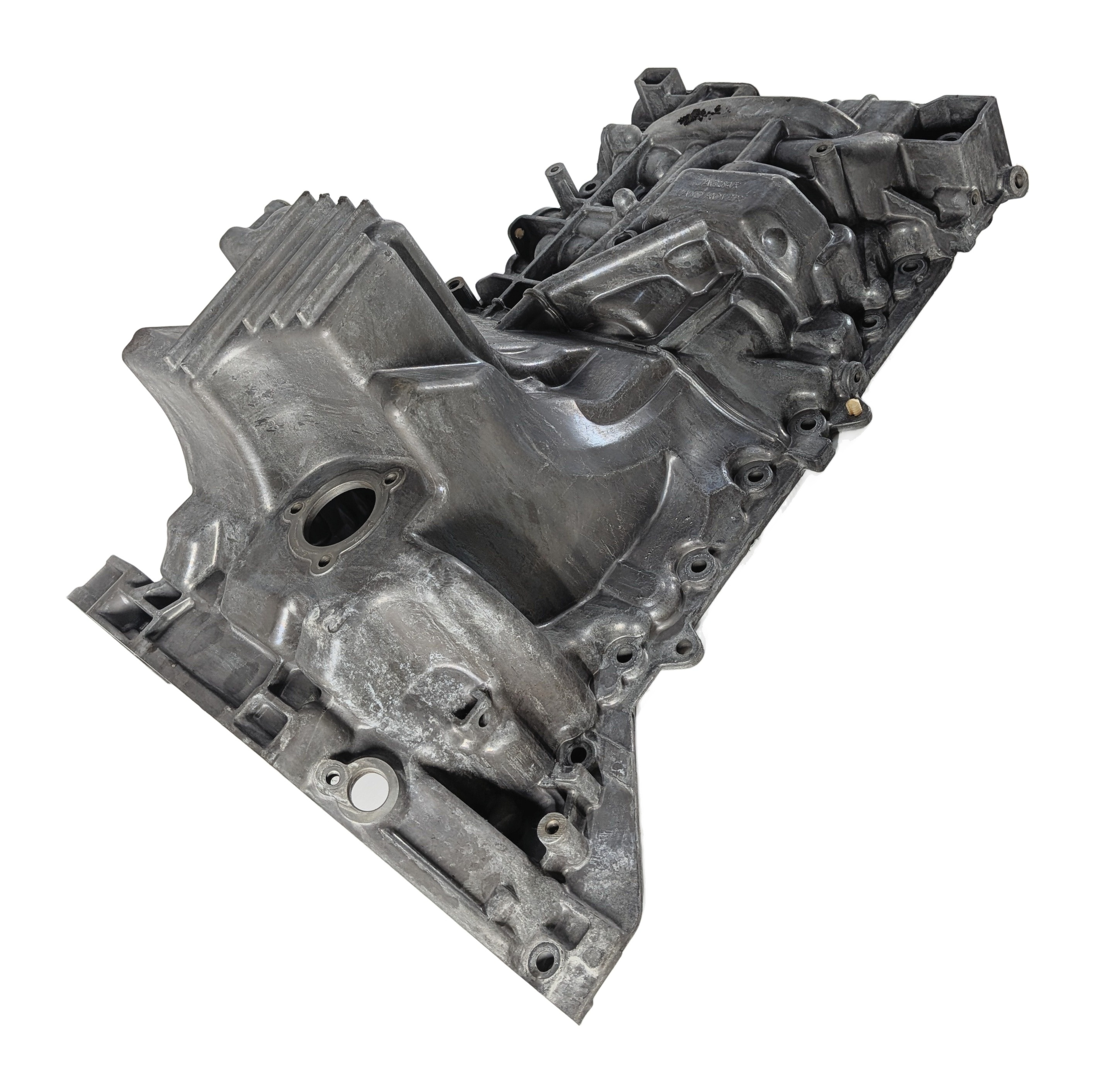 10-17 DISCOVERY LR4 ROVER SPORT (L320 L494 L405) 3.0L 5.0L LOWER ENGINE OIL PAN — exact item pictured