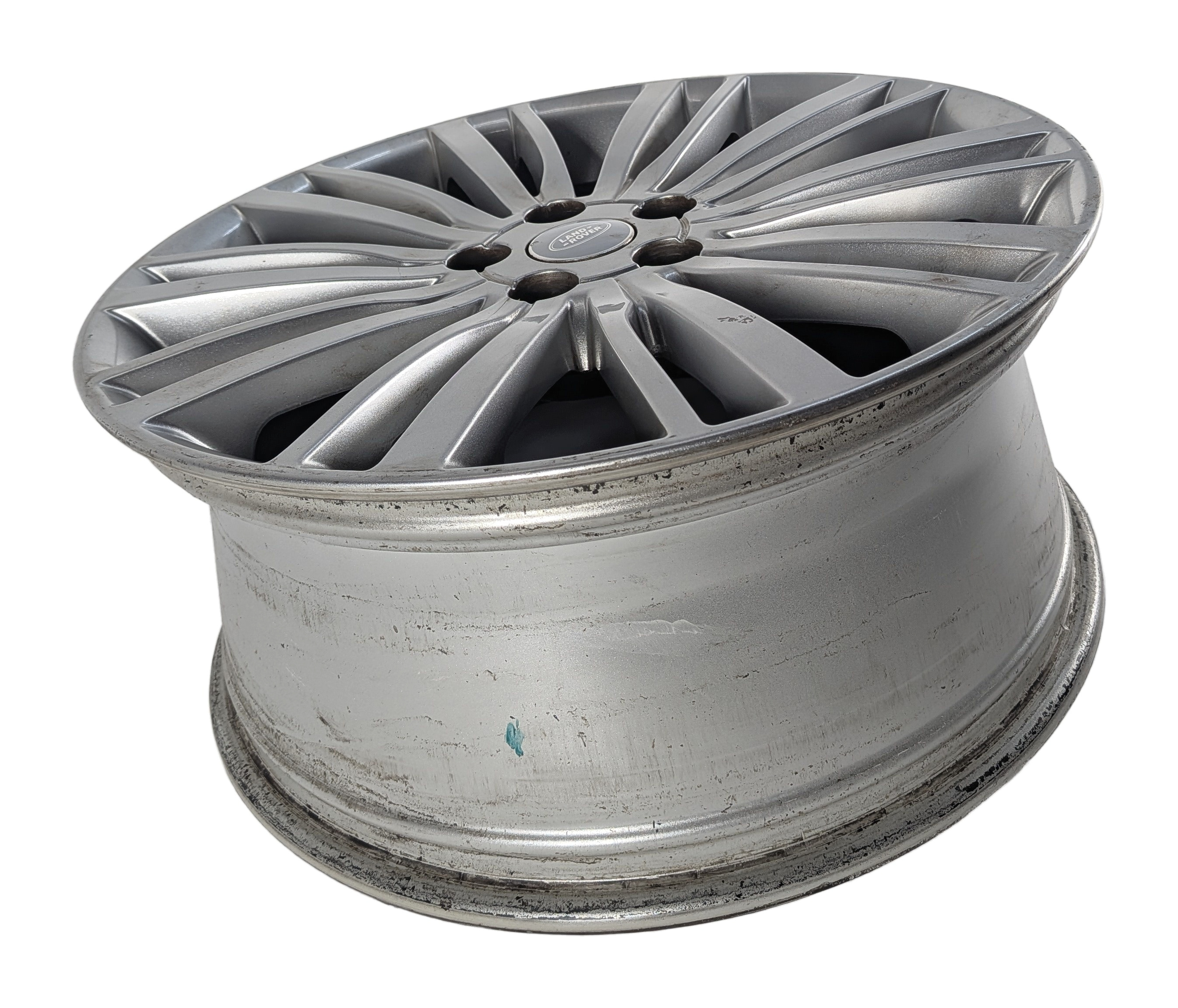 17-20 LAND ROVER DISCOVERY L462 20 X 8.5 10 SPLIT SPOKE WHEEL RIM SPARKLE SILVER — exact item pictured