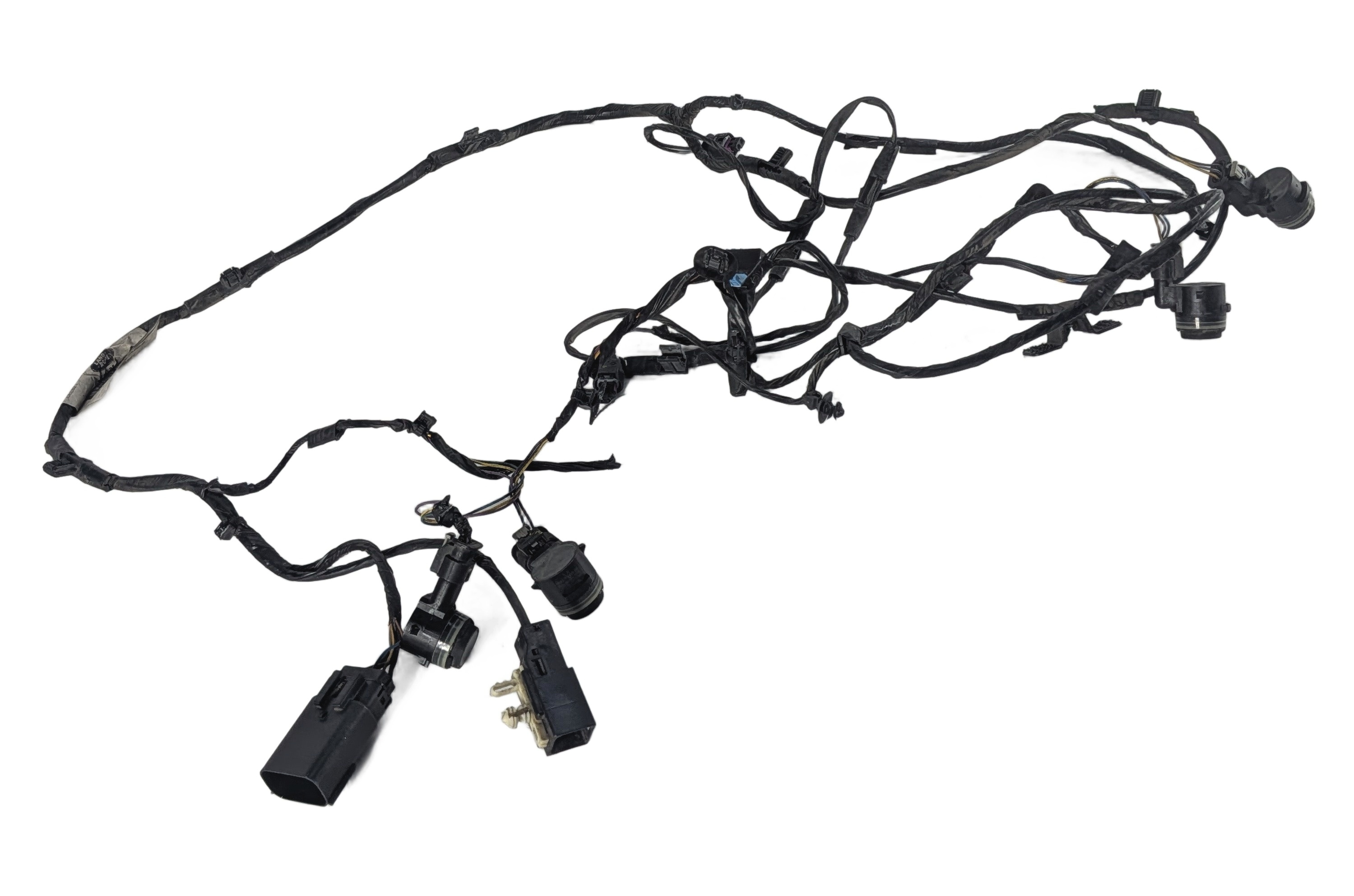 2017 LAND ROVER DISCOVERY (L462) FRONT PARK ASSIST PDC SENSOR SET/4 (Black) — exact item pictured