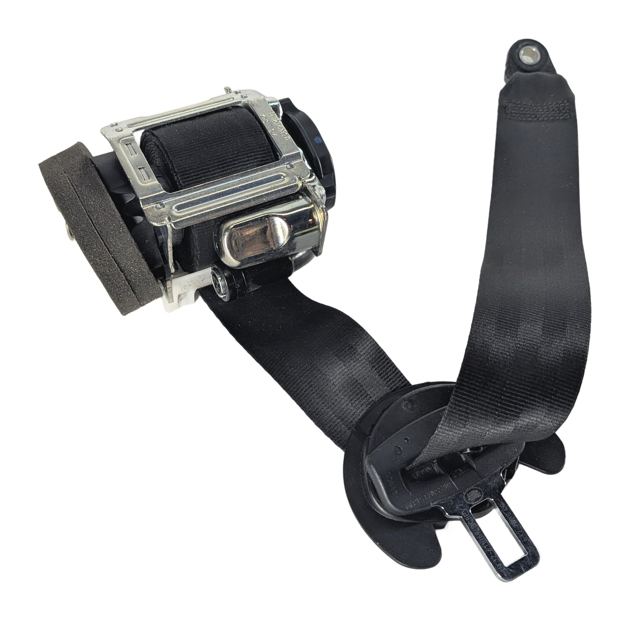 2017 LAND ROVER DISCOVERY L462 REAR LEFT 2ND ROW SEAT SEATBELT RETRACTOR (Black) — exact item pictured