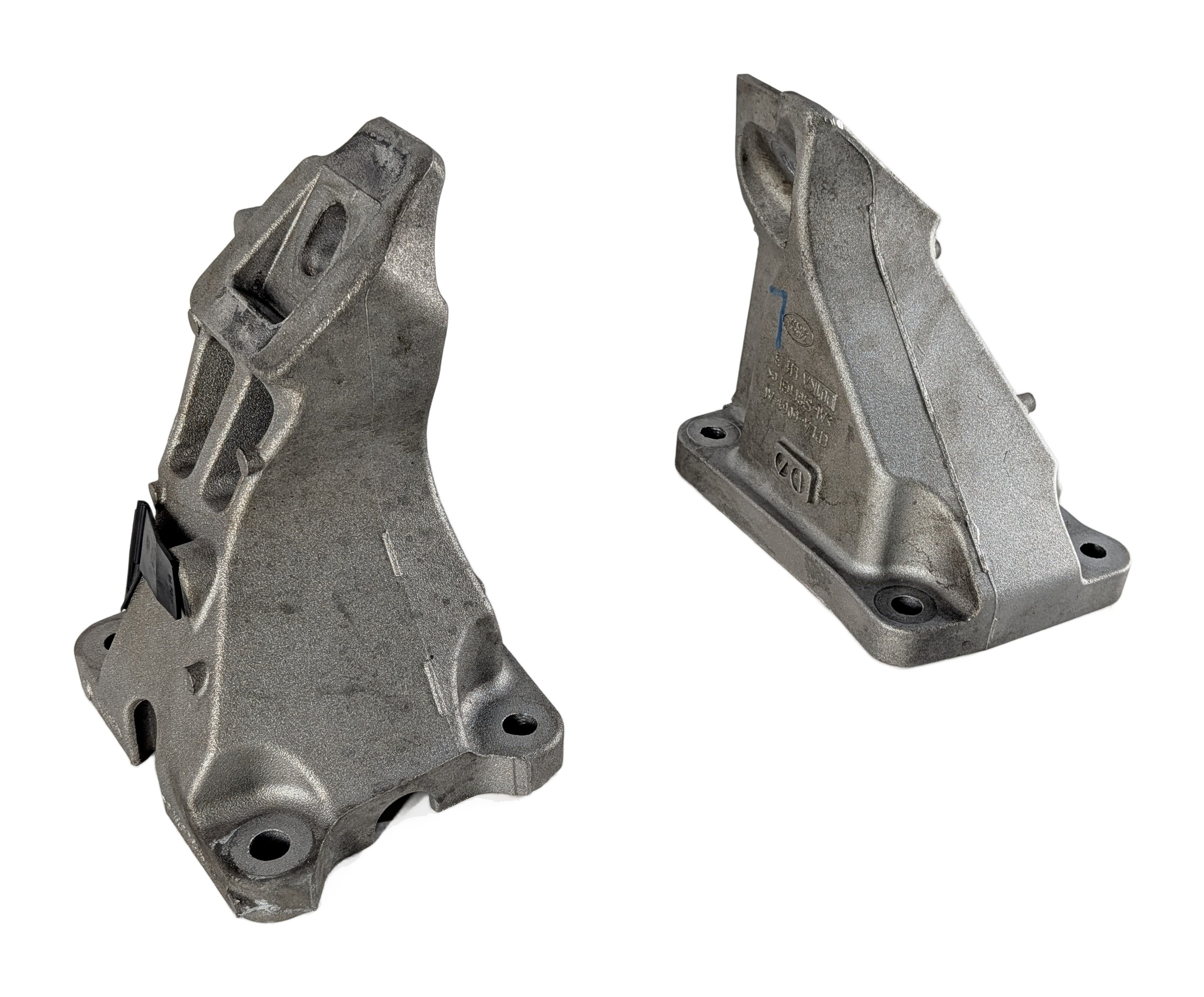 2017 LAND ROVER DISCOVERY L462 3.0L AJ126 LEFT/RIGHT ENGINE MOUNT BRACKET SET/2 — exact item pictured