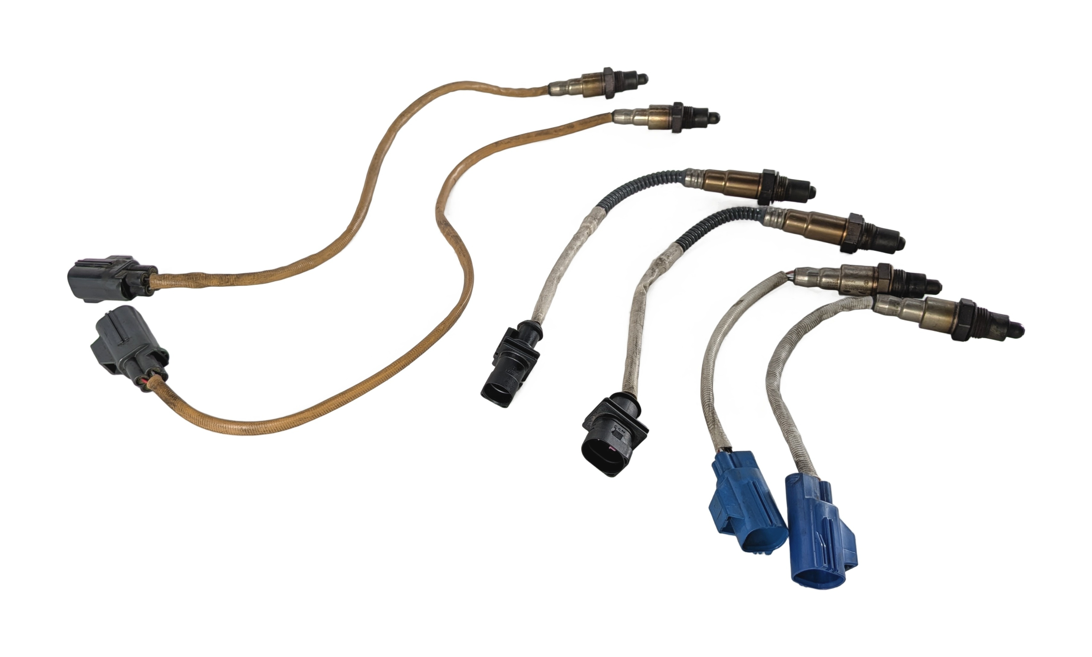 2017 LAND ROVER DISCOVERY L462 3.0L AJ126 ENGINE OXYGEN O2 LAMBDA SENSOR SET/6 — exact item pictured