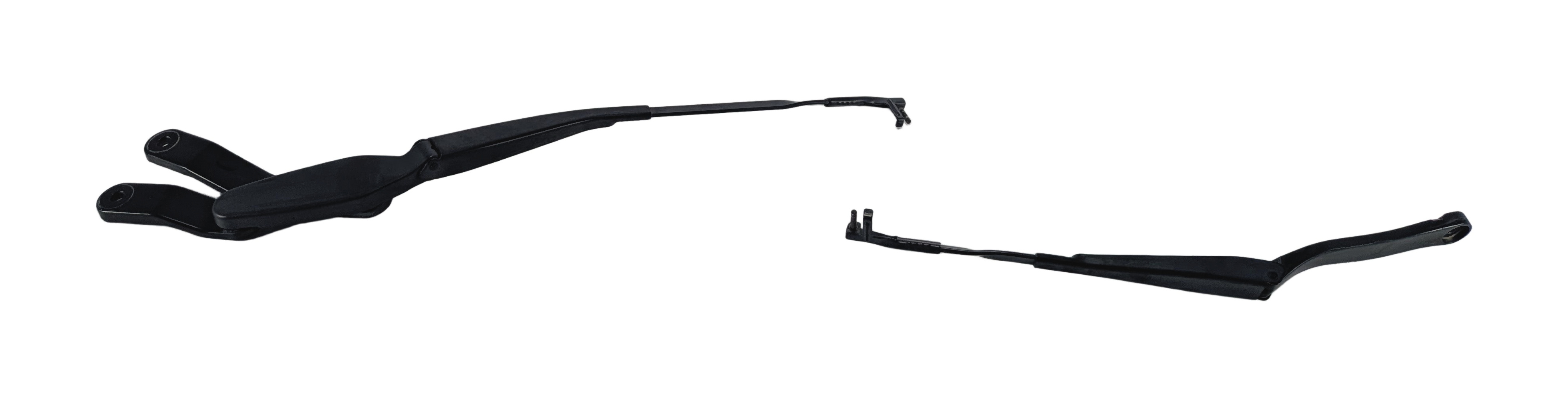 11-15 MERCEDES E250 E350 E400 E550 E63 (W212) FRONT WINDSHIELD WIPER ARM SET-2 — exact item pictured