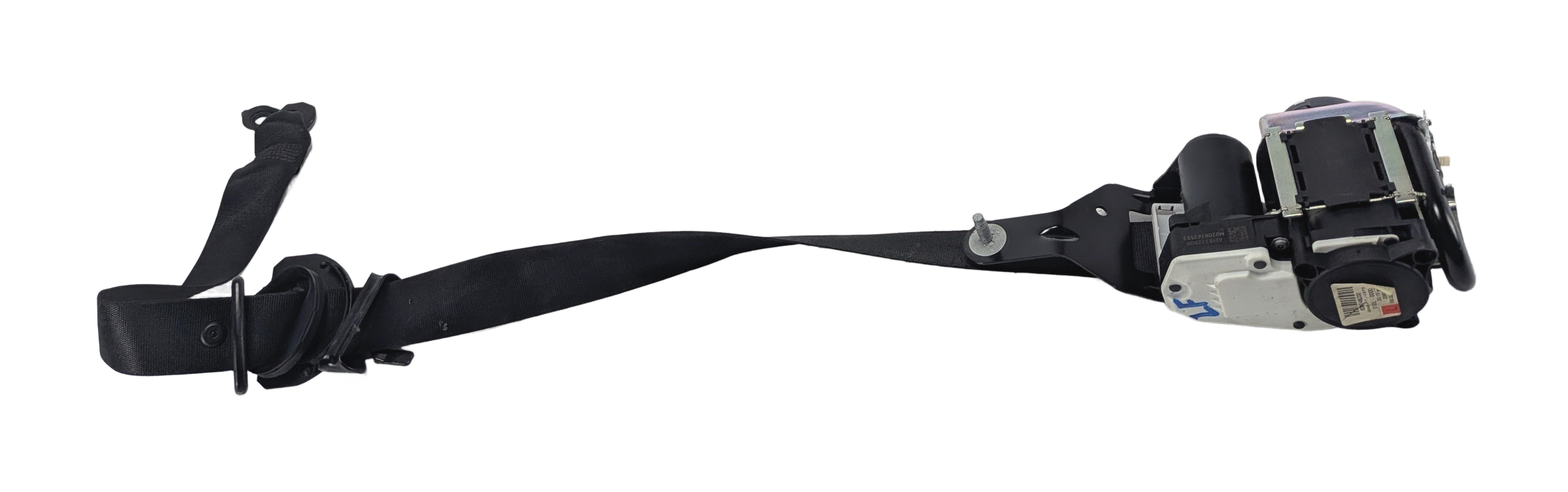 12-16 MERCEDES E CLS CLASS (W212 W218) LEFT DRIVER SEATBELT RETRACTOR (Black) — exact item pictured