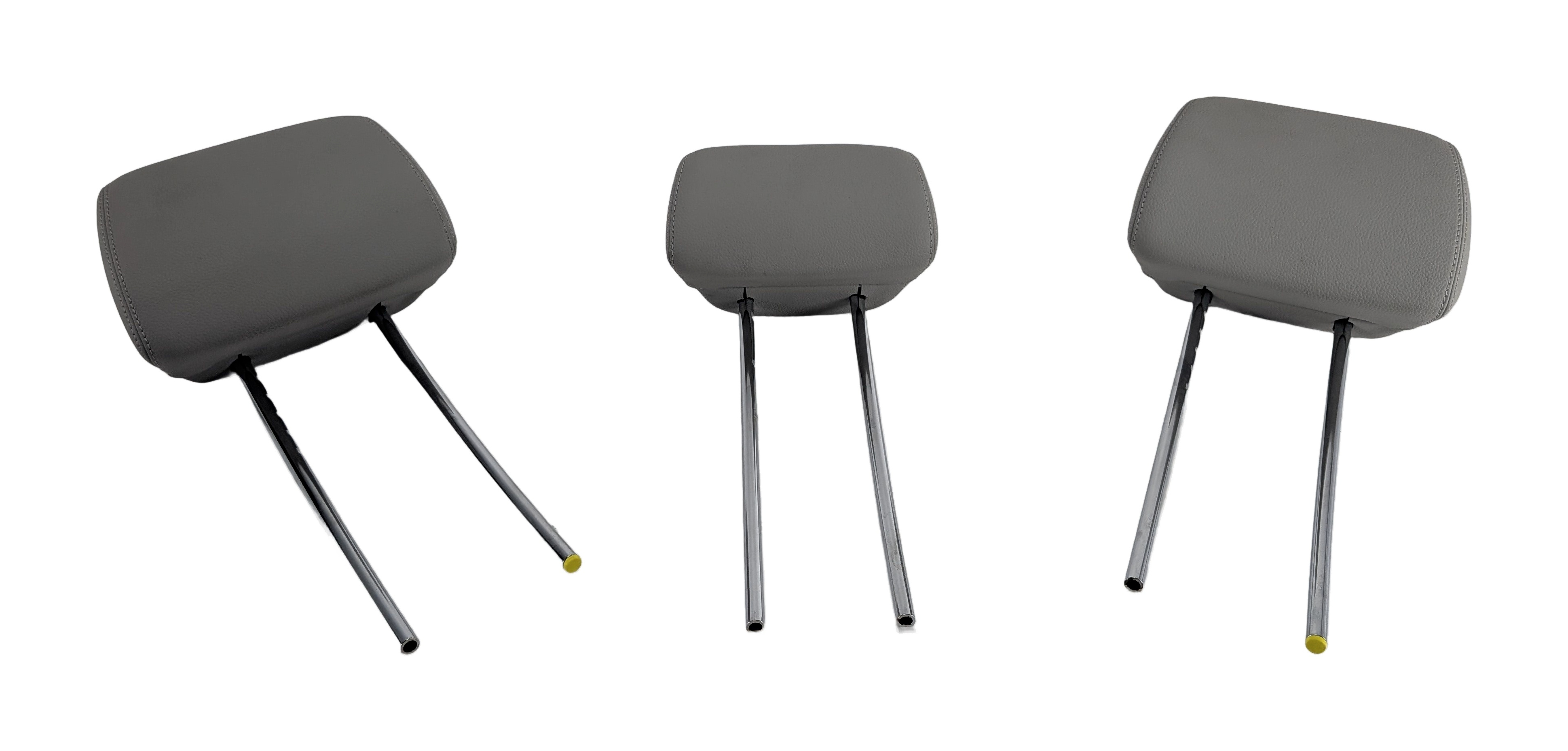 10-16 MERCEDES E350 E400 E550 E63 AMG W212 REAR SEAT HEADREST SET/3 (Gray) — exact item pictured