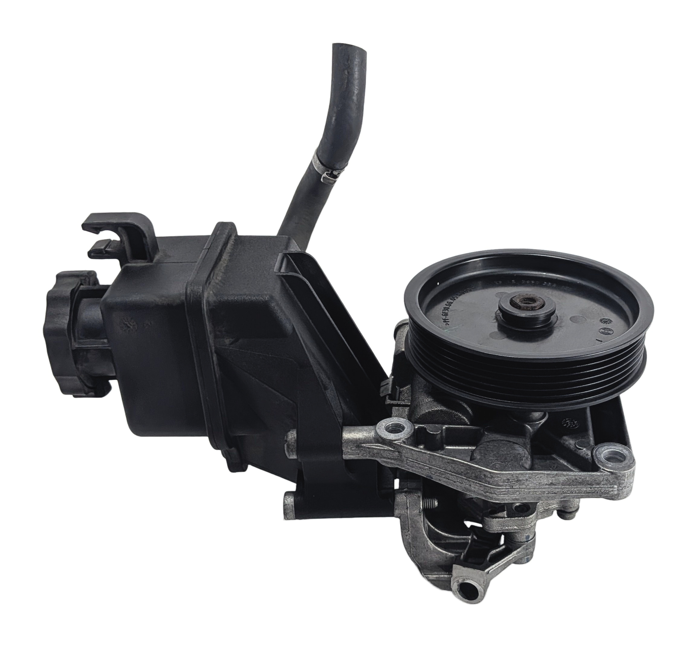 12-20 MERCEDES E350 SLC43 SLK350 W212 W172 POWER STEERING PUMP PULLEY RESERVOIR — exact item pictured