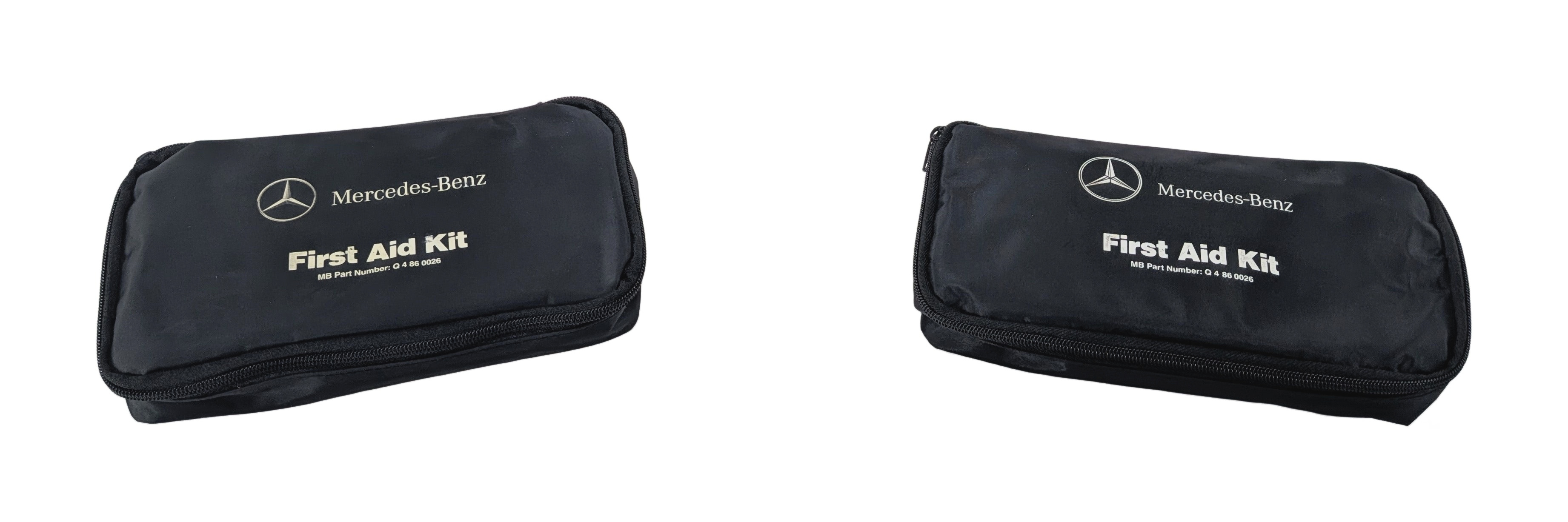2012 MERCEDES E350 (W212) VEHICLE EMERGENCY FIRST AID MEDICAL SAFETY KIT SET/2 — exact item pictured