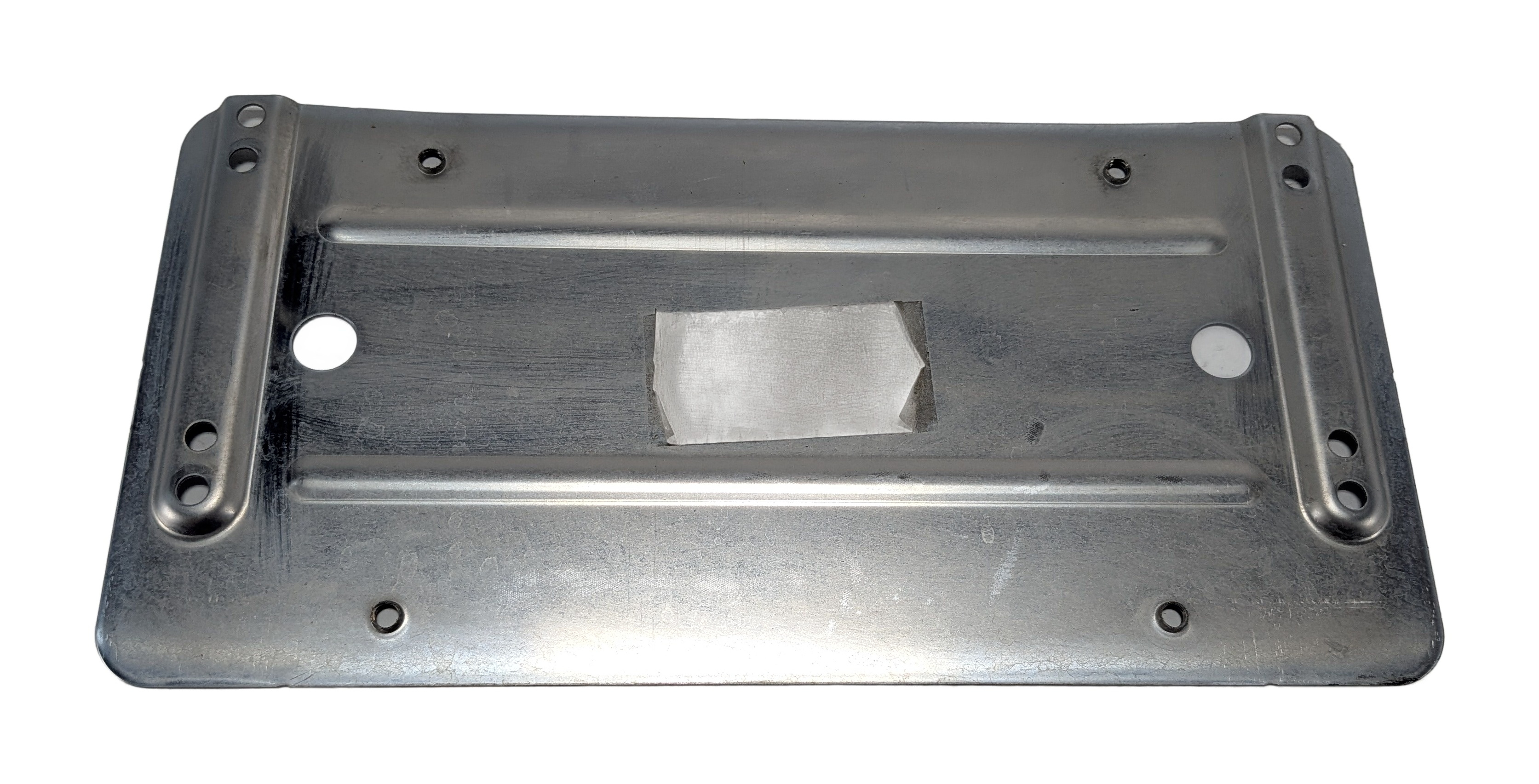 2012 MERCEDES E350 (W212) REAR TRUNK LICENSE PLATE MOUNT BRACKET HOLDER FRAME — exact item pictured