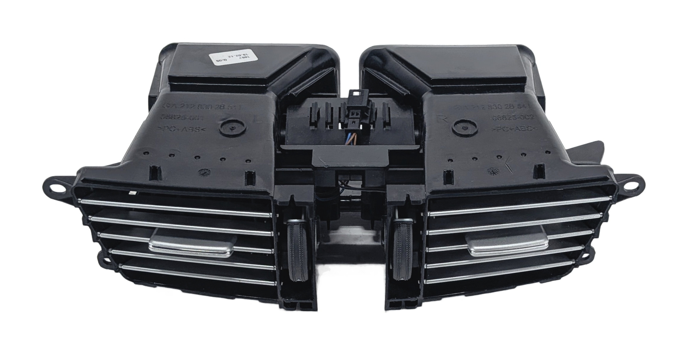 2012 MERCEDES E350 (W212) FRONT CENTER DASHBOARD HEAT AIR AC VENT LOUVER (Black) — exact item pictured