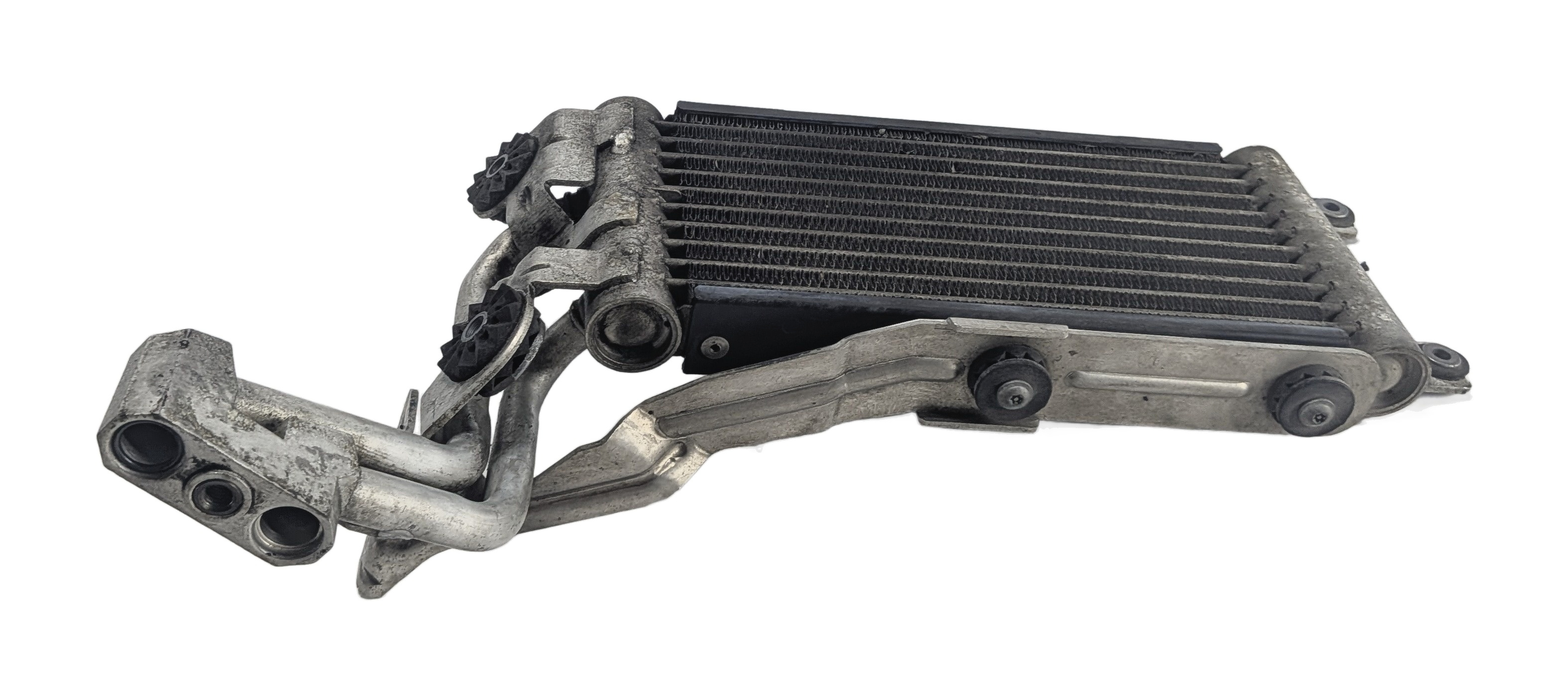 2011 BMW 335I (E90) 3.0L (N55) TURBO ENGINE OIL COOLER RADIATOR w/ LINES HOSES — exact item pictured