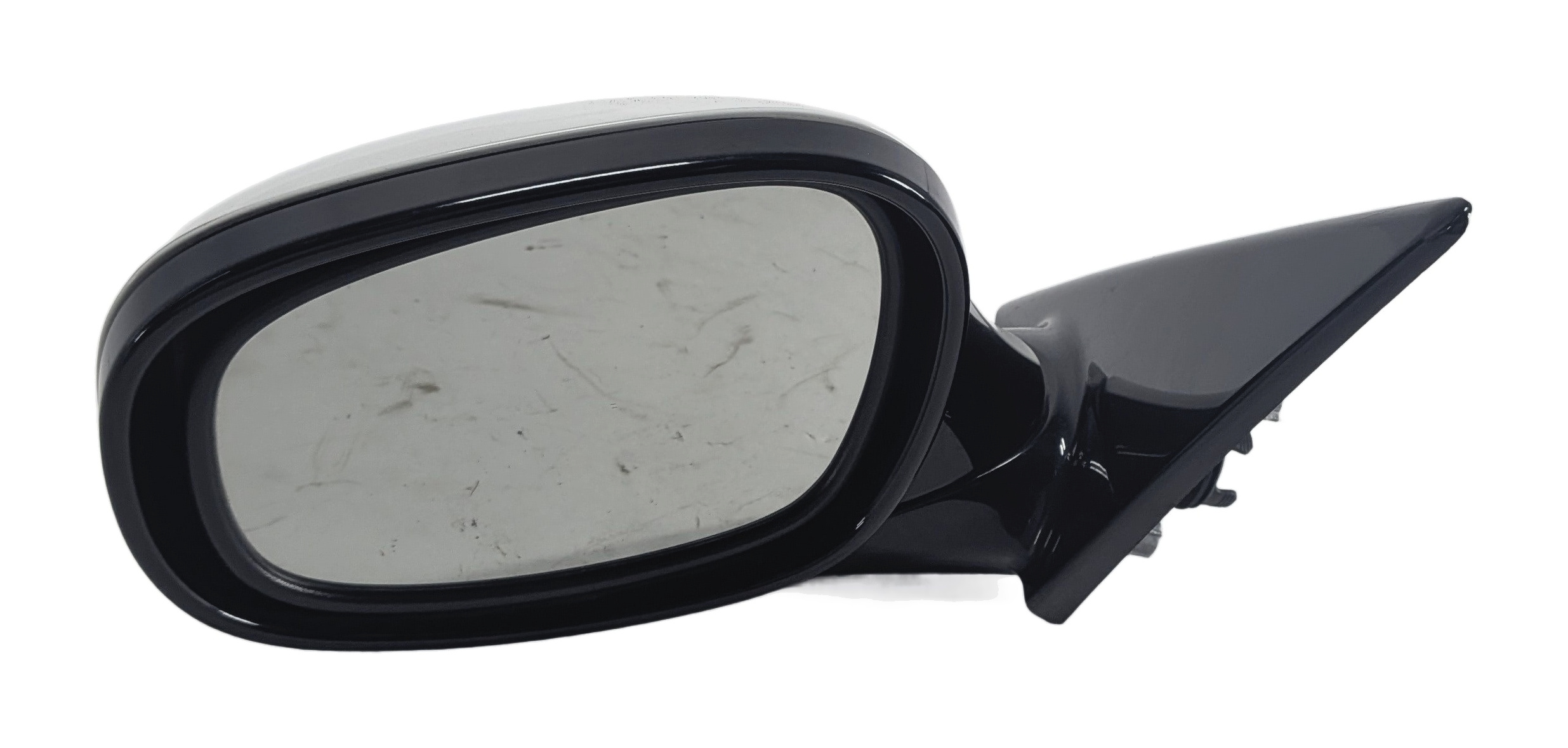 09-12 BMW 328i 335i (E90) LEFT DRIVER MIRROR PFOLD HEATED AUTODIM MEMORY (White) — exact item pictured
