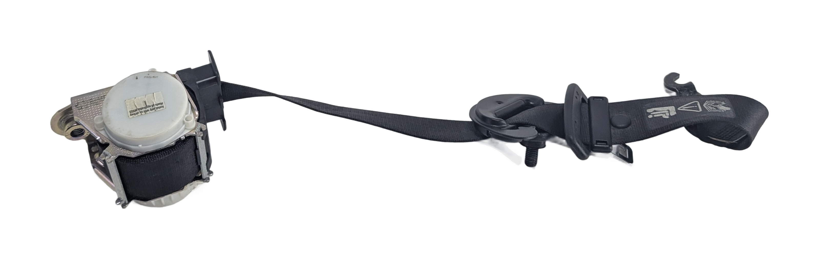06-11 BMW 3 SERIES M3 (E90 E92) FRONT RIGHT SEAT BELT RETRACTOR (Black) — exact item pictured