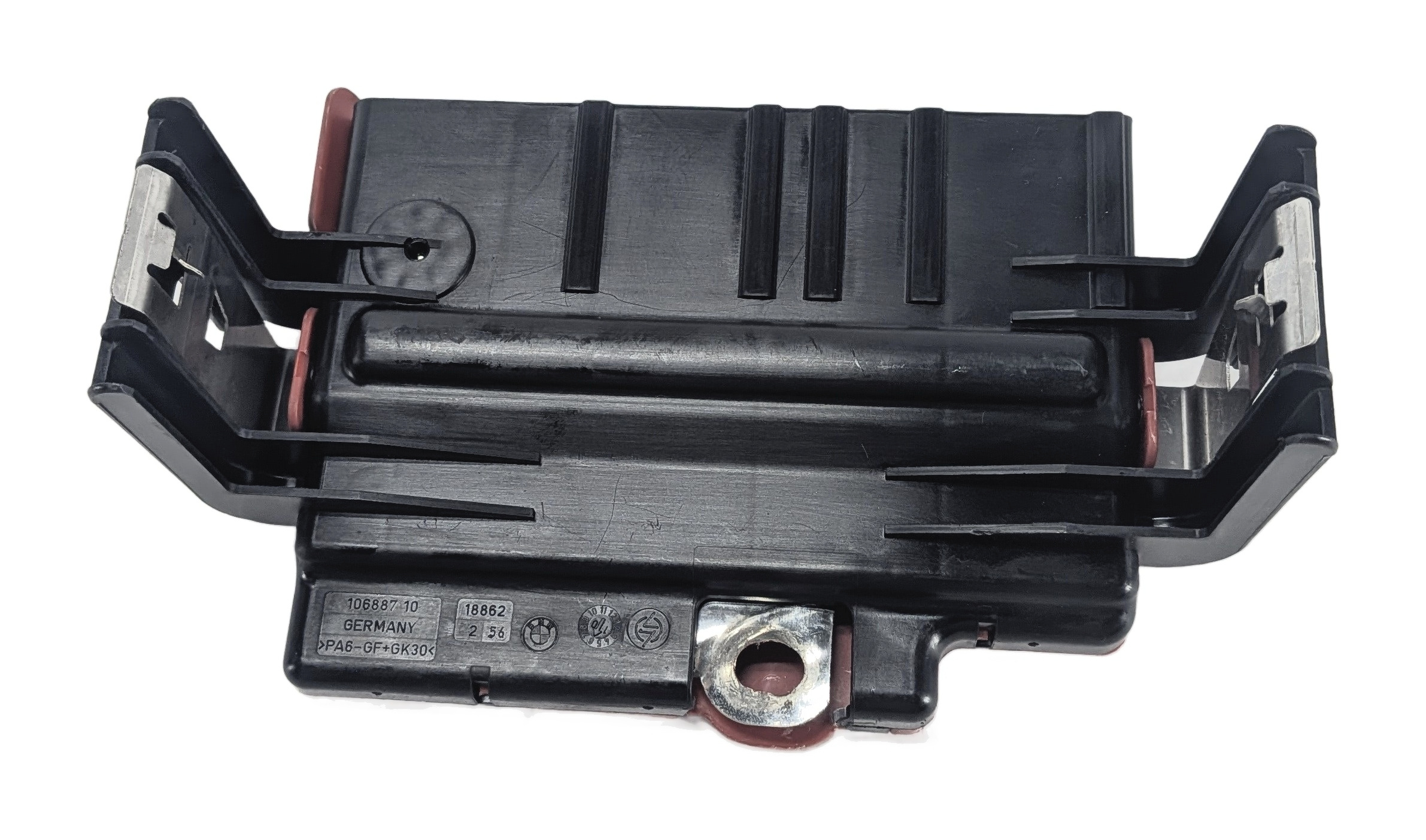 2011 BMW 335I (E90) 3.0L REAR POSITIVE BATTERY TERMINAL POWER DISTRIBUTION BLOCK — exact item pictured
