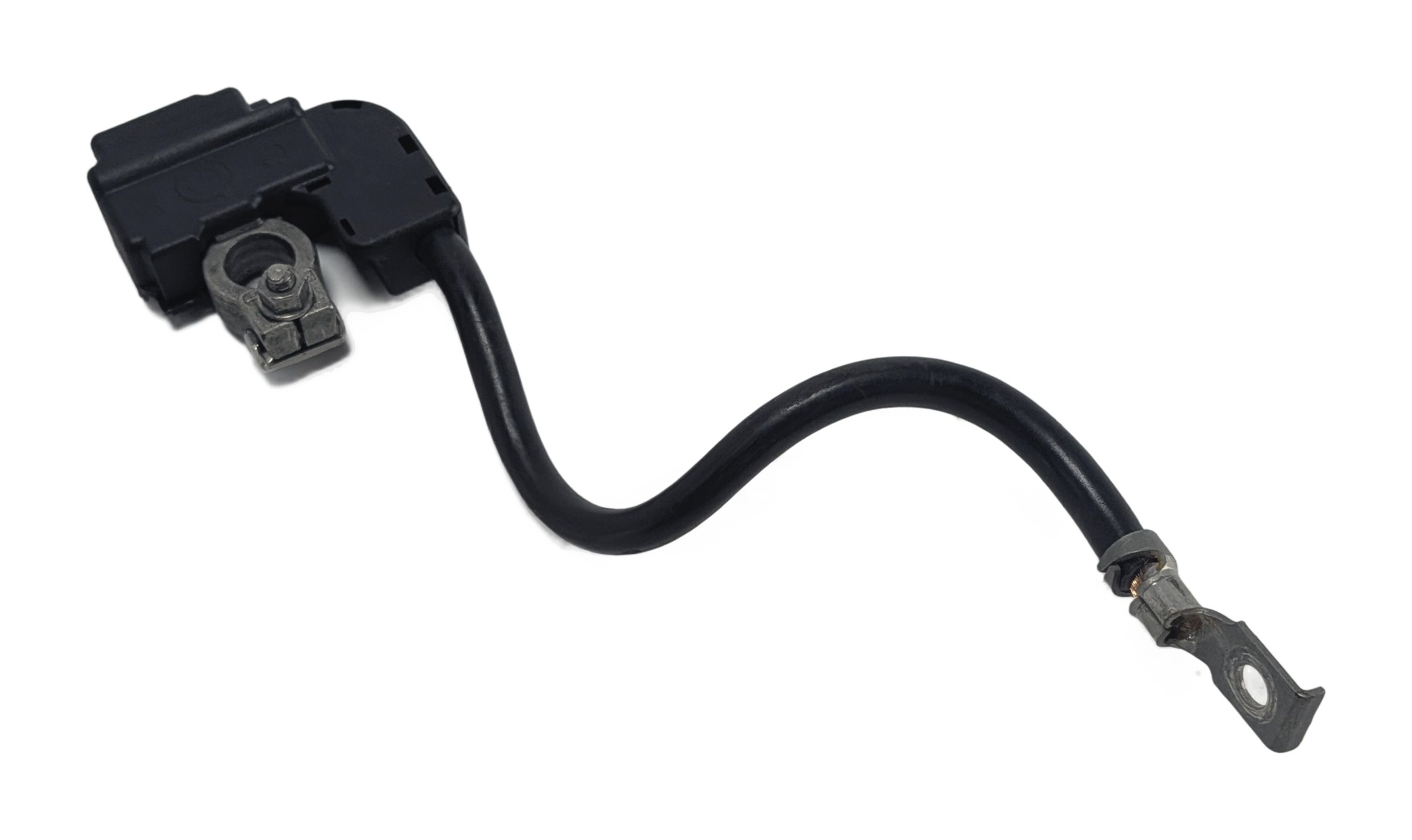 2011 BMW 335I (E90) 3.0L NEGATIVE GROUND BATTERY CABLE w/ IBS SENSOR TERMINAL — exact item pictured