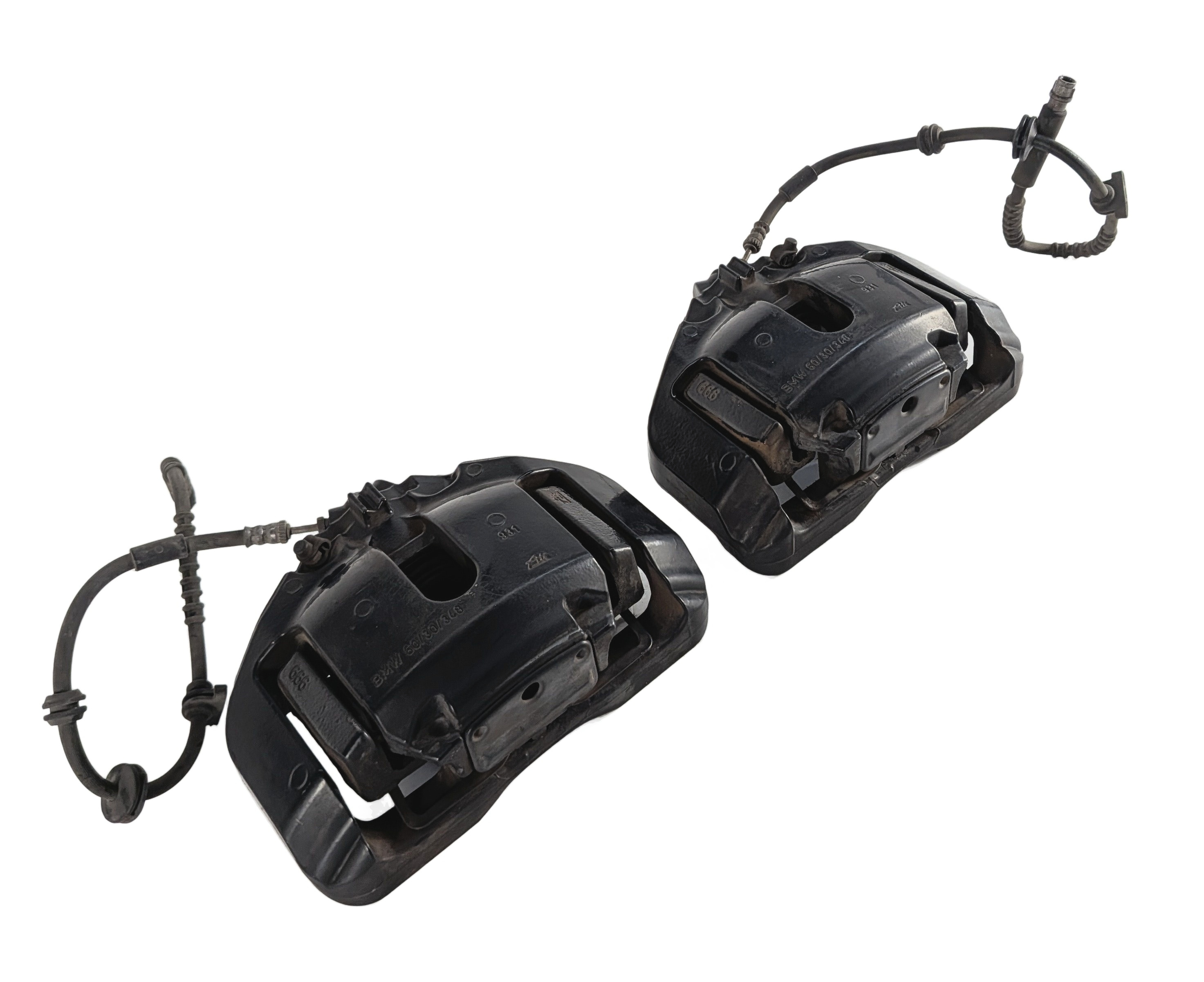 2012-2019 BMW 640i F06 F13 FRONT LEFT & RIGHT M SPORT BRAKE CALIPER SET 2 — exact item pictured