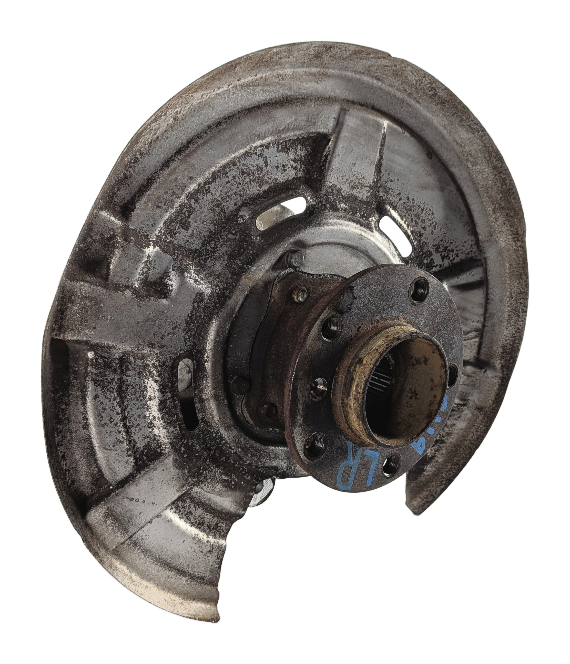 2013-2019 BMW 640i 650i (F06) GRAN COUPE SEDAN REAR LEFT SPINDLE KNUCKLE HUB — exact item pictured