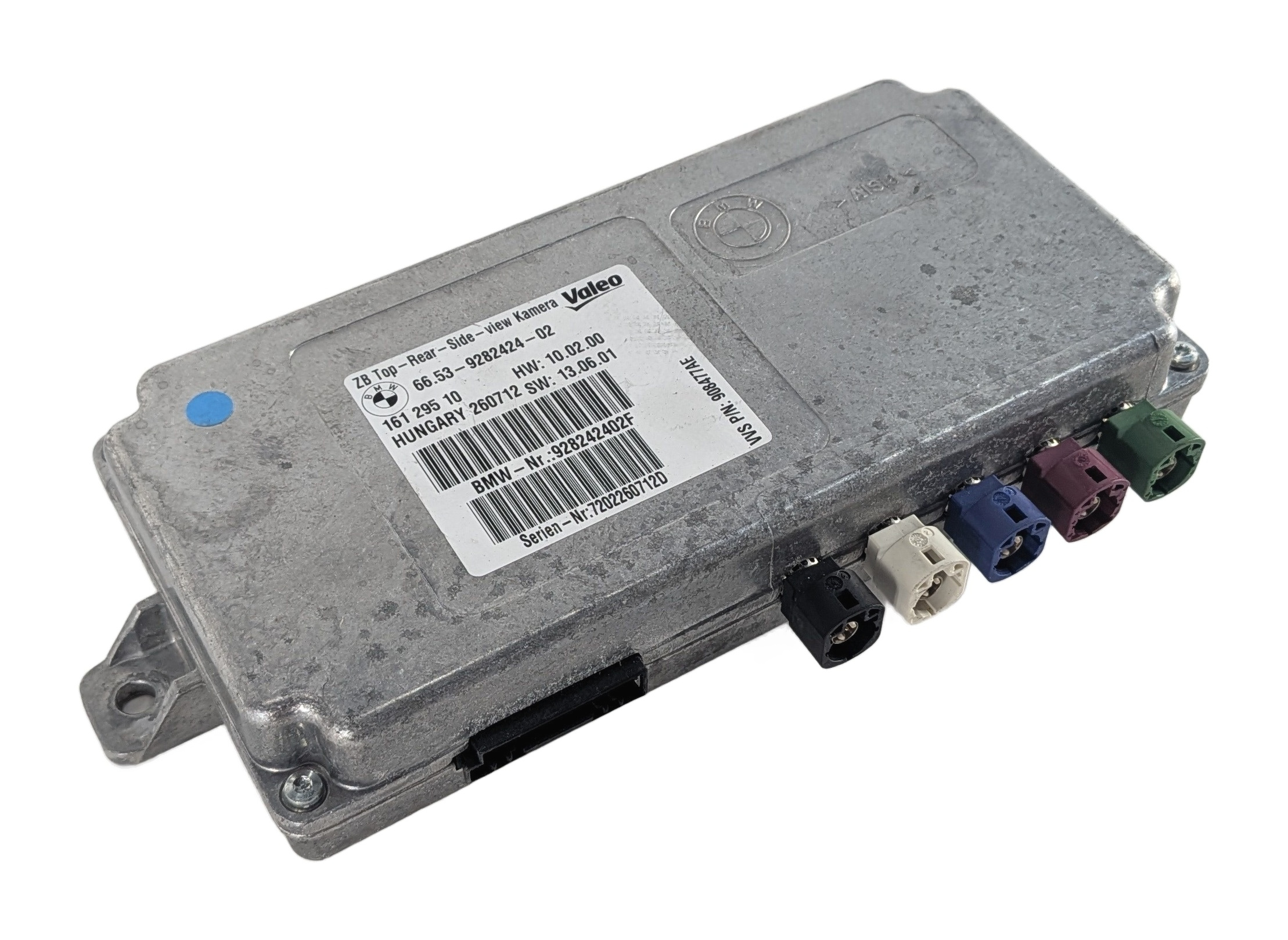 10-17 BMW 3 4 5 6 7 SERIES (F01 F10 F30 F32) SURROUND VIEW CAMERA MODULE — exact item pictured