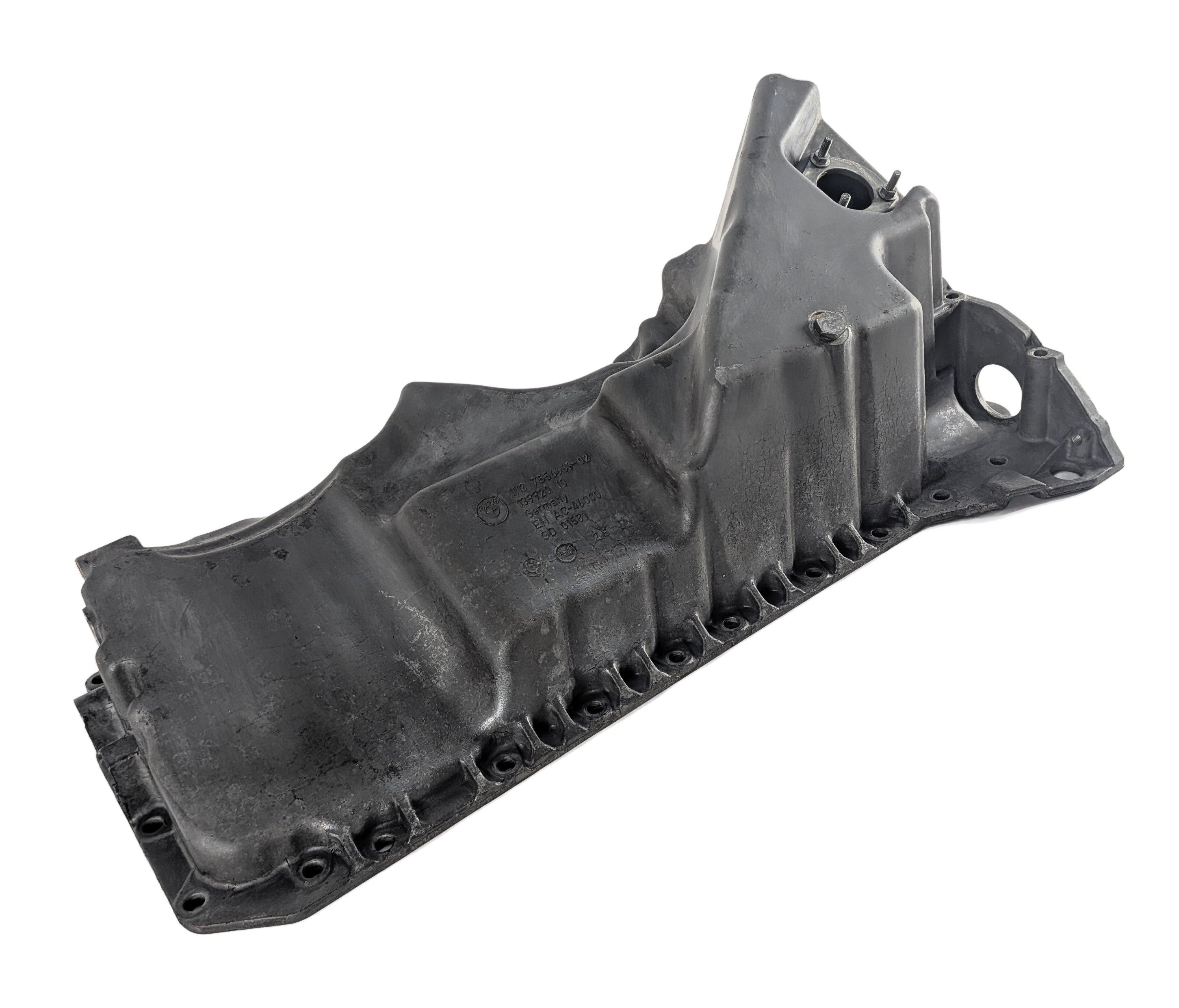 10-19 BMW 535i 535iGT 640i 740i F01 F06 F07 F10 RWD 3.0L N54 N55 ENGINE OIL PAN — exact item pictured