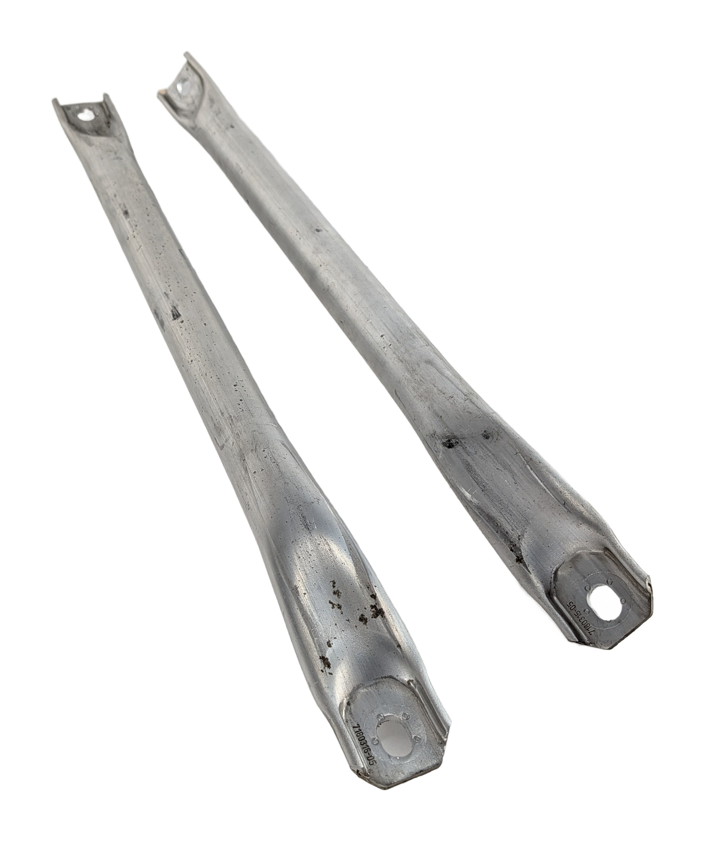 2013 BMW 640I GRAN COUPE F06 REAR LEFT & RIGHT ENGINE BAY CROSS BRACE BAR SET/2 — exact item pictured