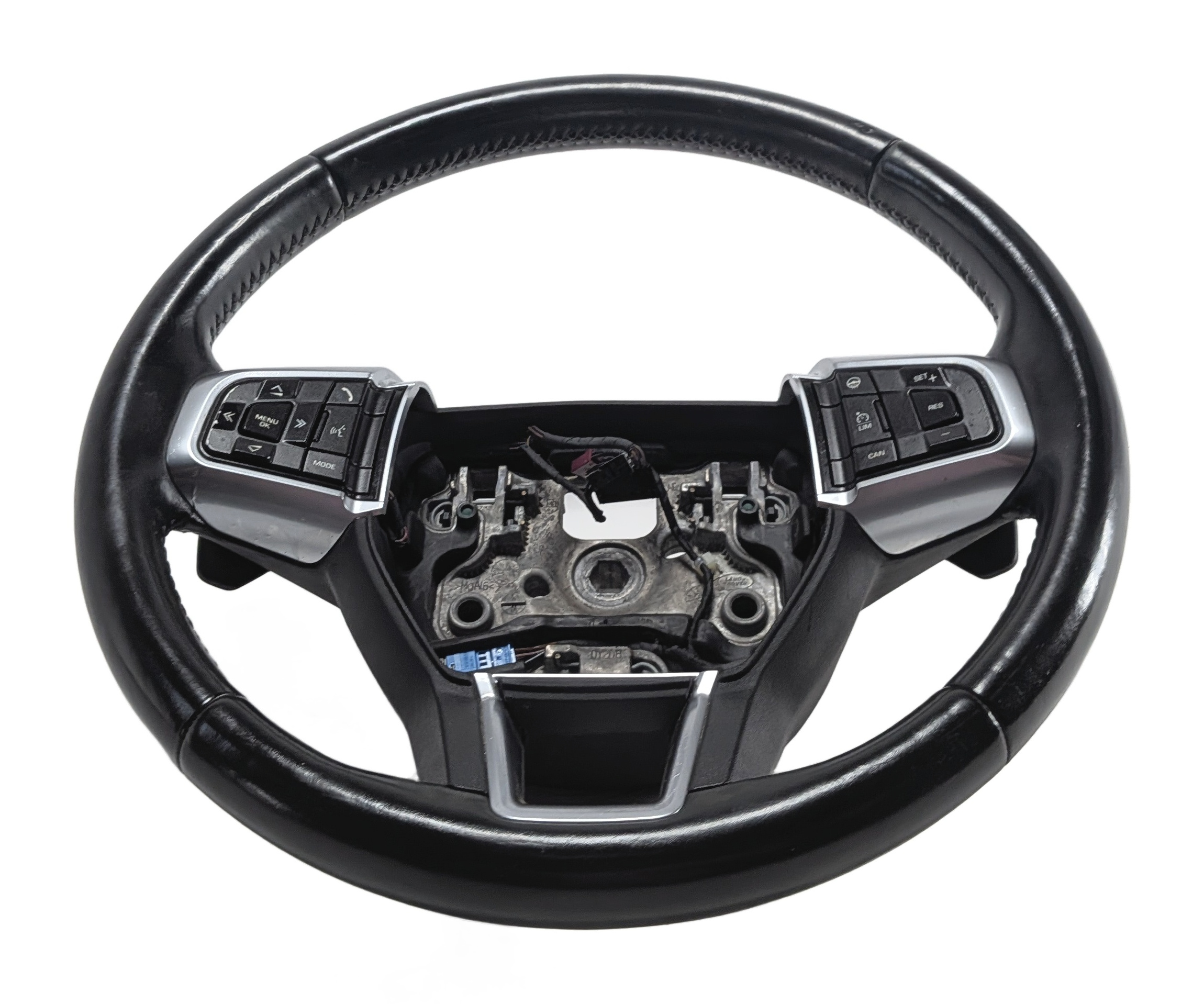 15-17 LAND ROVER DISCOVERY SPORT (L550) 3 SPOKE STEERING WHEEL & BUTTONS PADDLES — exact item pictured