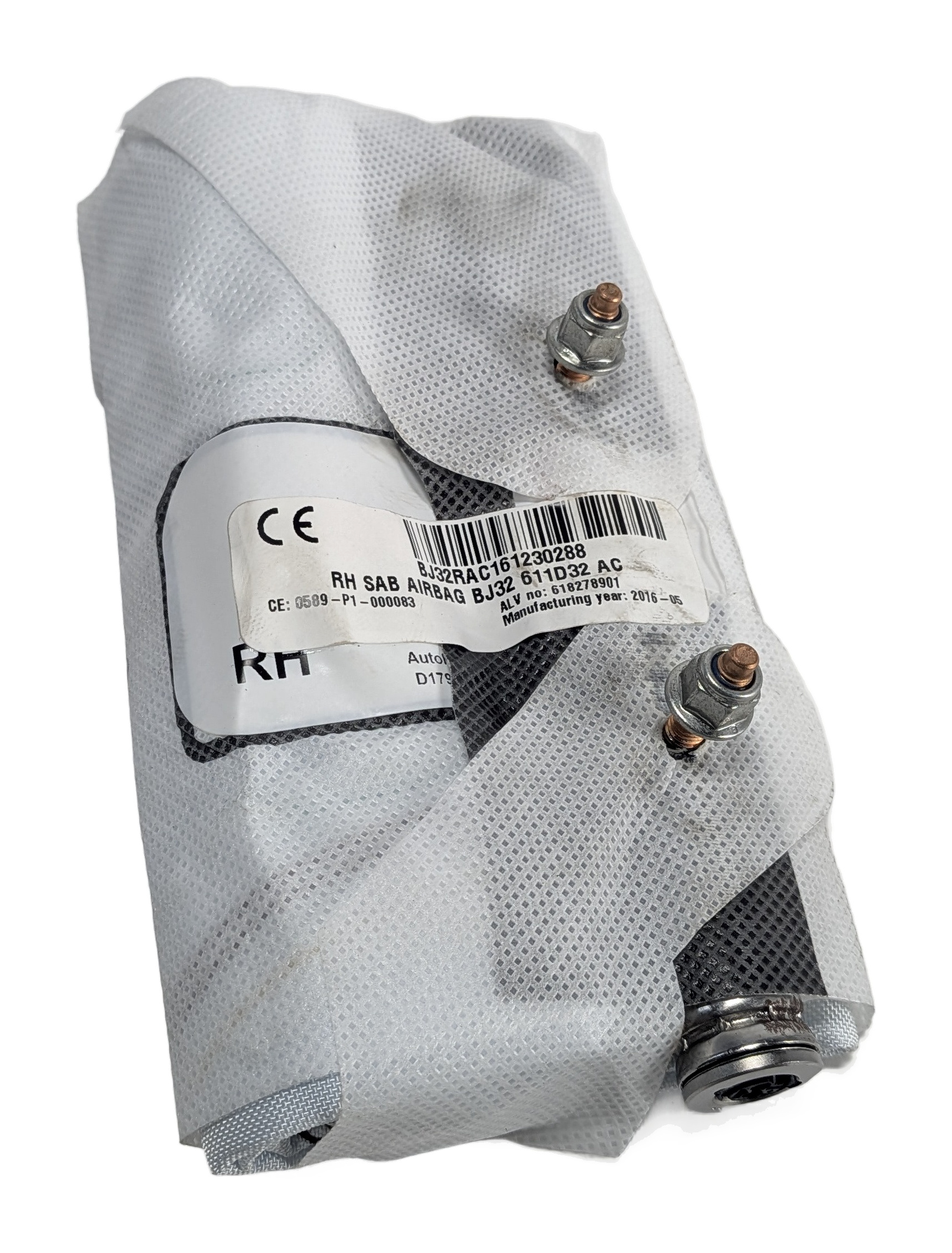 2012-2019 DISCOVERY SPORT EVOQUE (L538 L550) RIGHT FRONT PASSENGER SEAT AIRBAG — exact item pictured