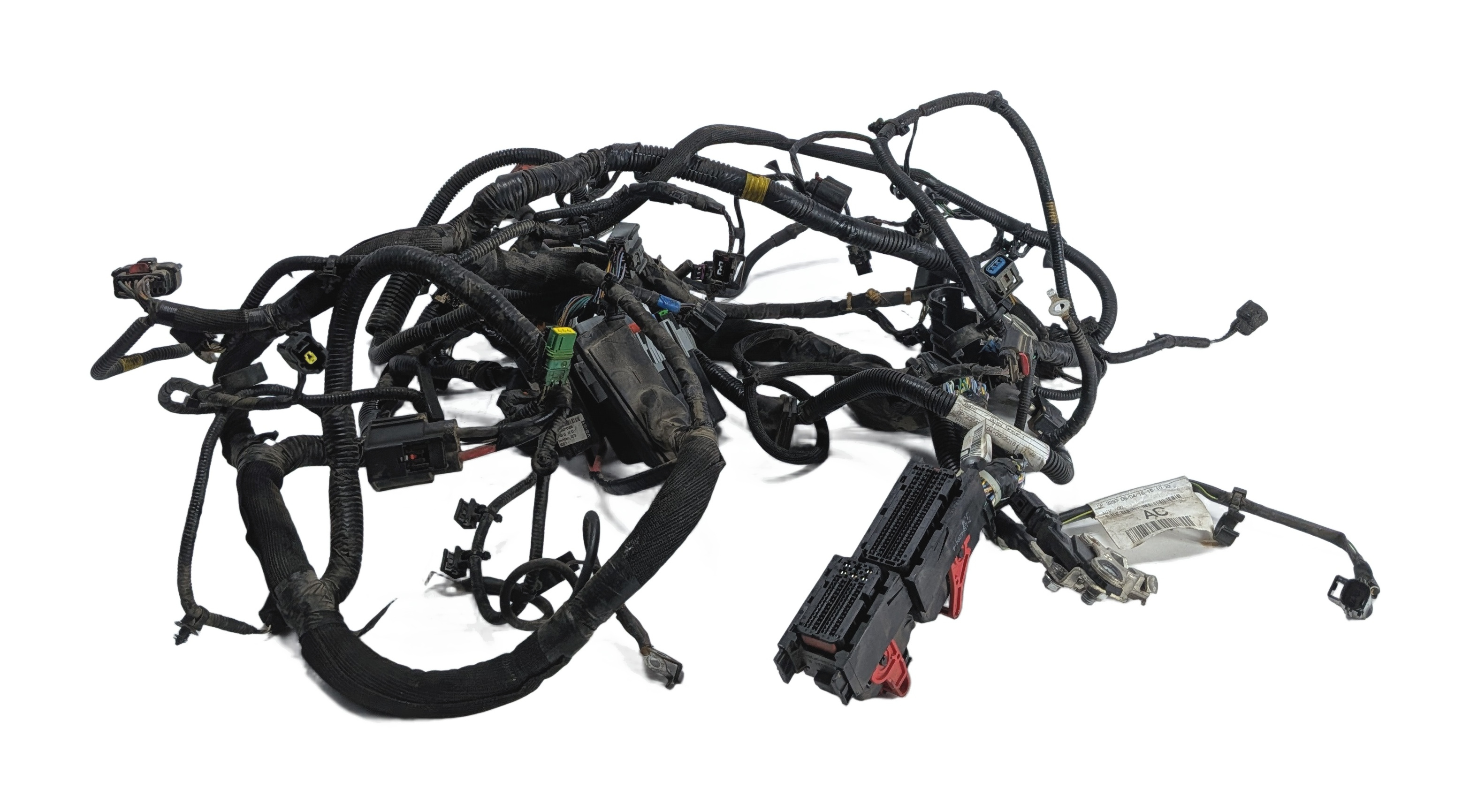 2016 LAND ROVER DISCOVERY SPORT L550 2.0L 204PT ENGINE WIRE HARNESS w/ FUSE BOX — exact item pictured