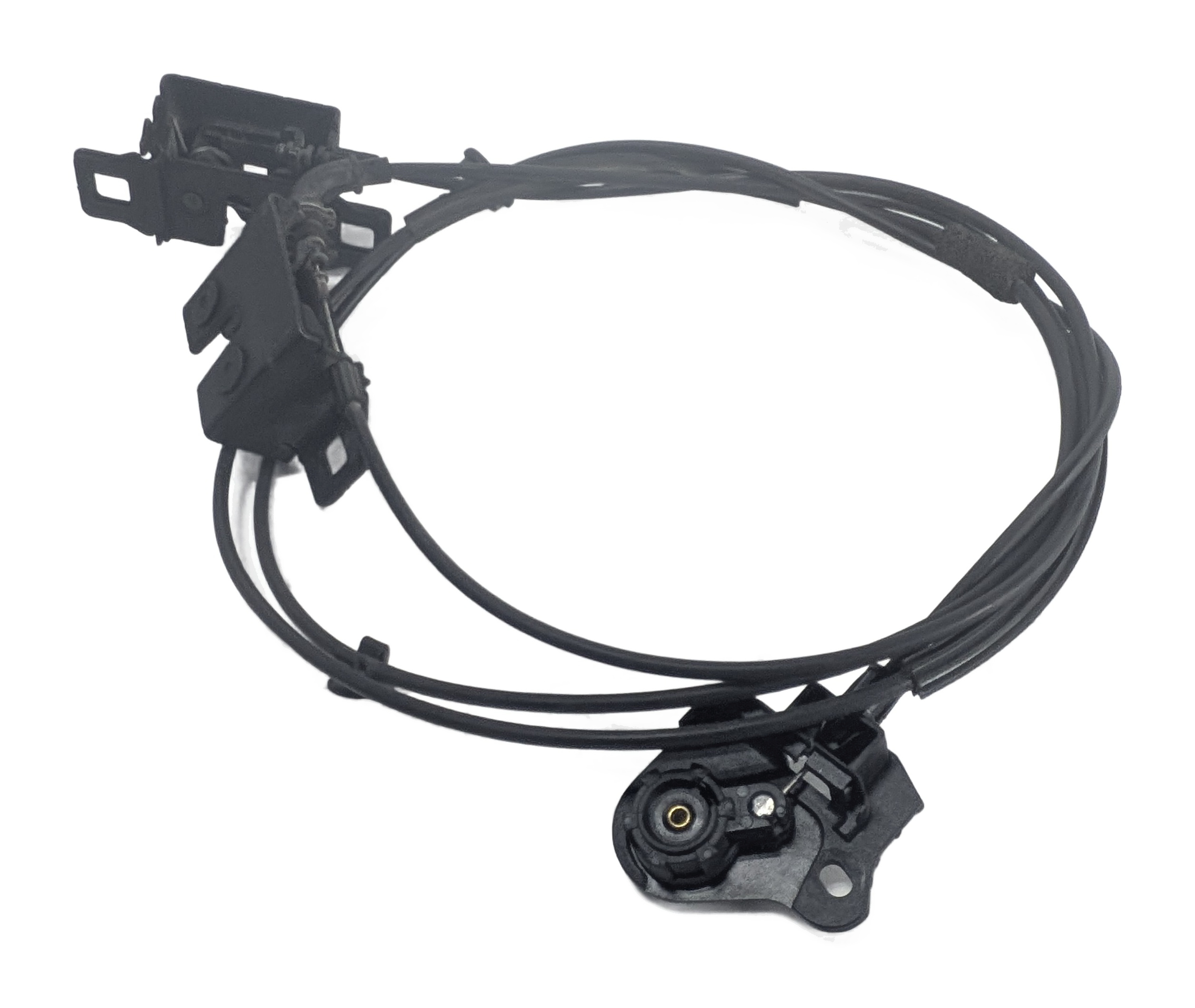 2016 LAND ROVER DISCOVERY SPORT (L550) LEFT/RIGHT HOOD LOCK LATCH SET/2 w/ CABLE — exact item pictured