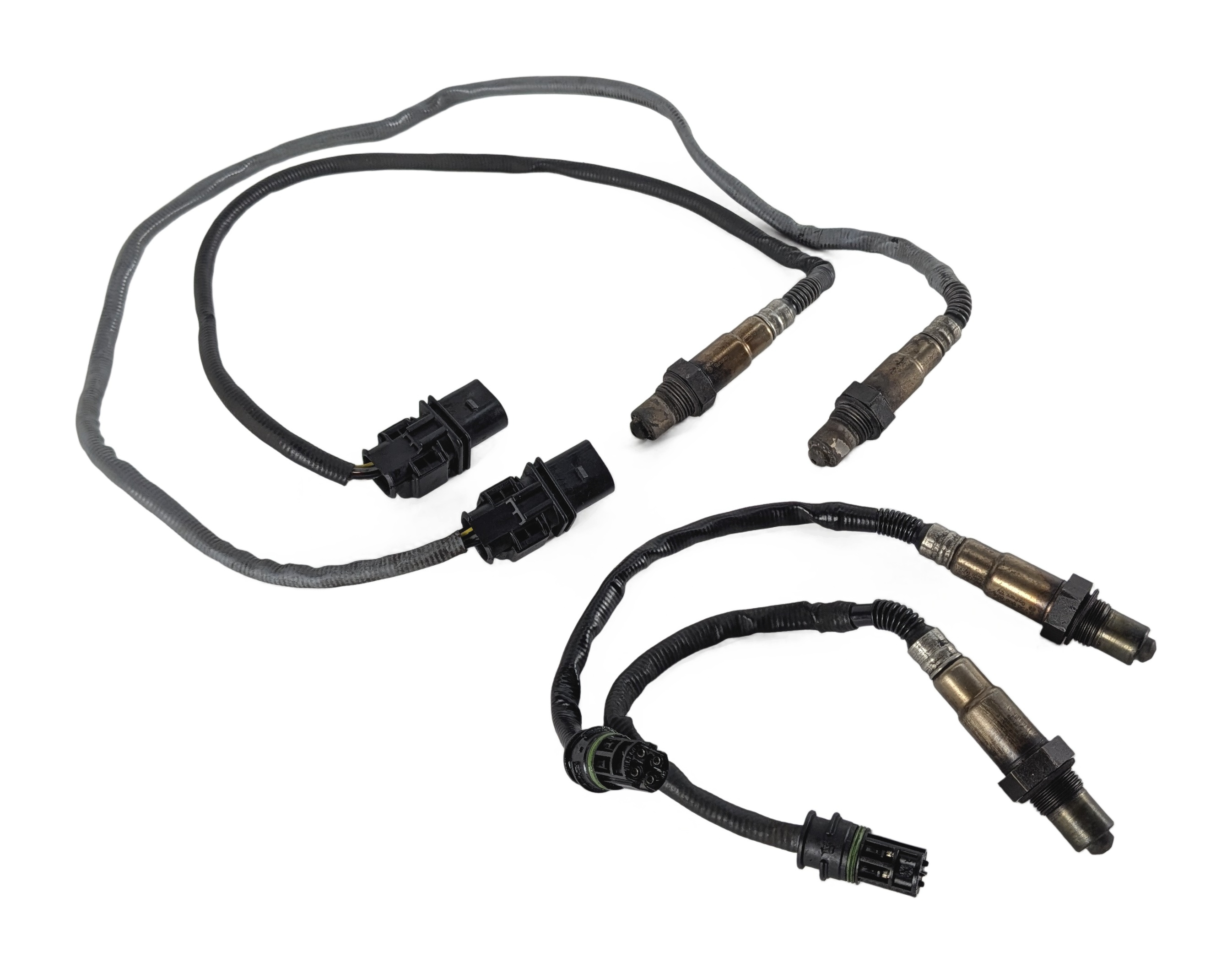 2008 BMW X5 (E70) 4.8L (N62) ENGINE PRE POST CAT OXYGEN O2 LAMBDA SENSOR SET/4 — exact item pictured