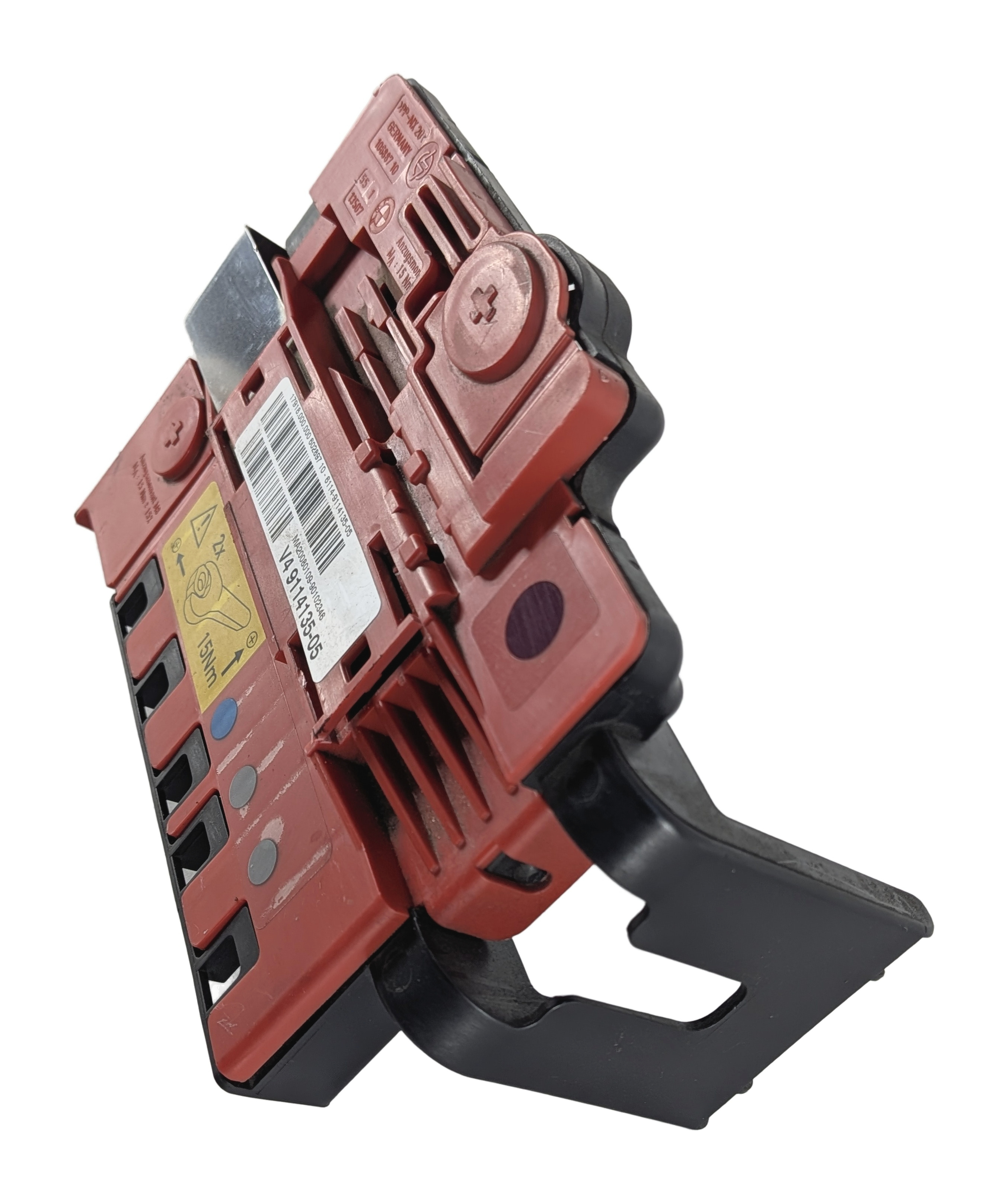 2008 BMW X5 (E70) 4.8L REAR POSITIVE BATTERY TERMINAL POWER DISTRIBUTION BLOCK — exact item pictured